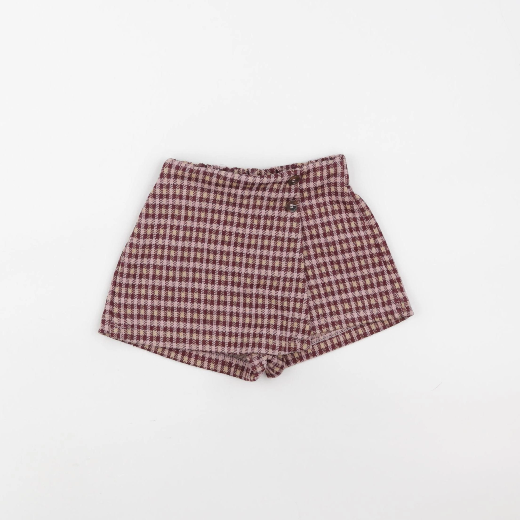 Zara - jupe short multicolore - 2/3 ans