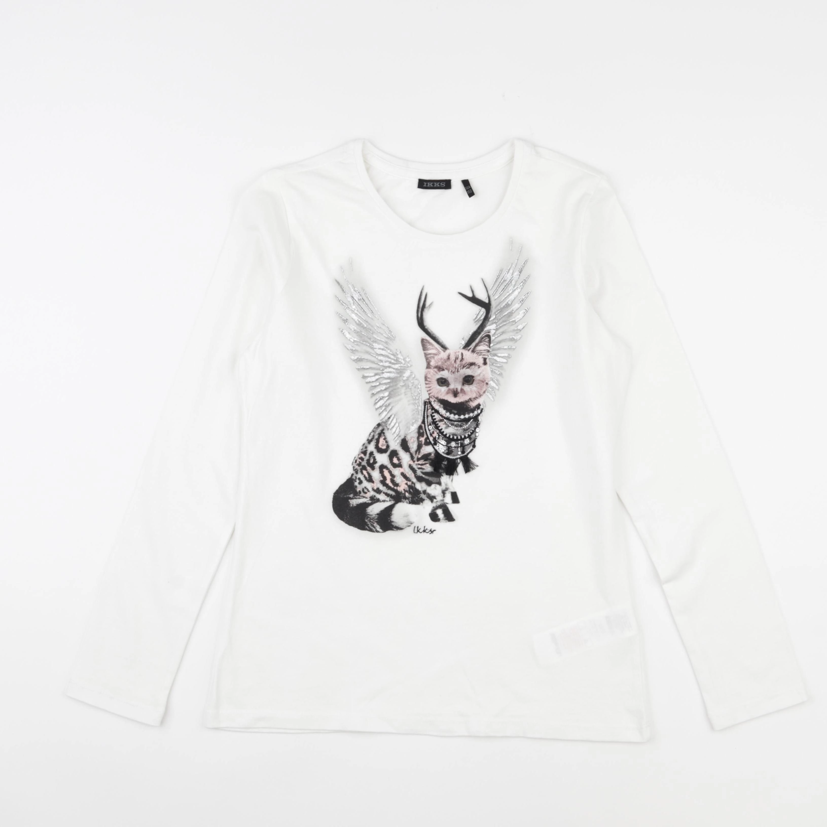 IKKS - tee-shirt blanc - 12 ans
