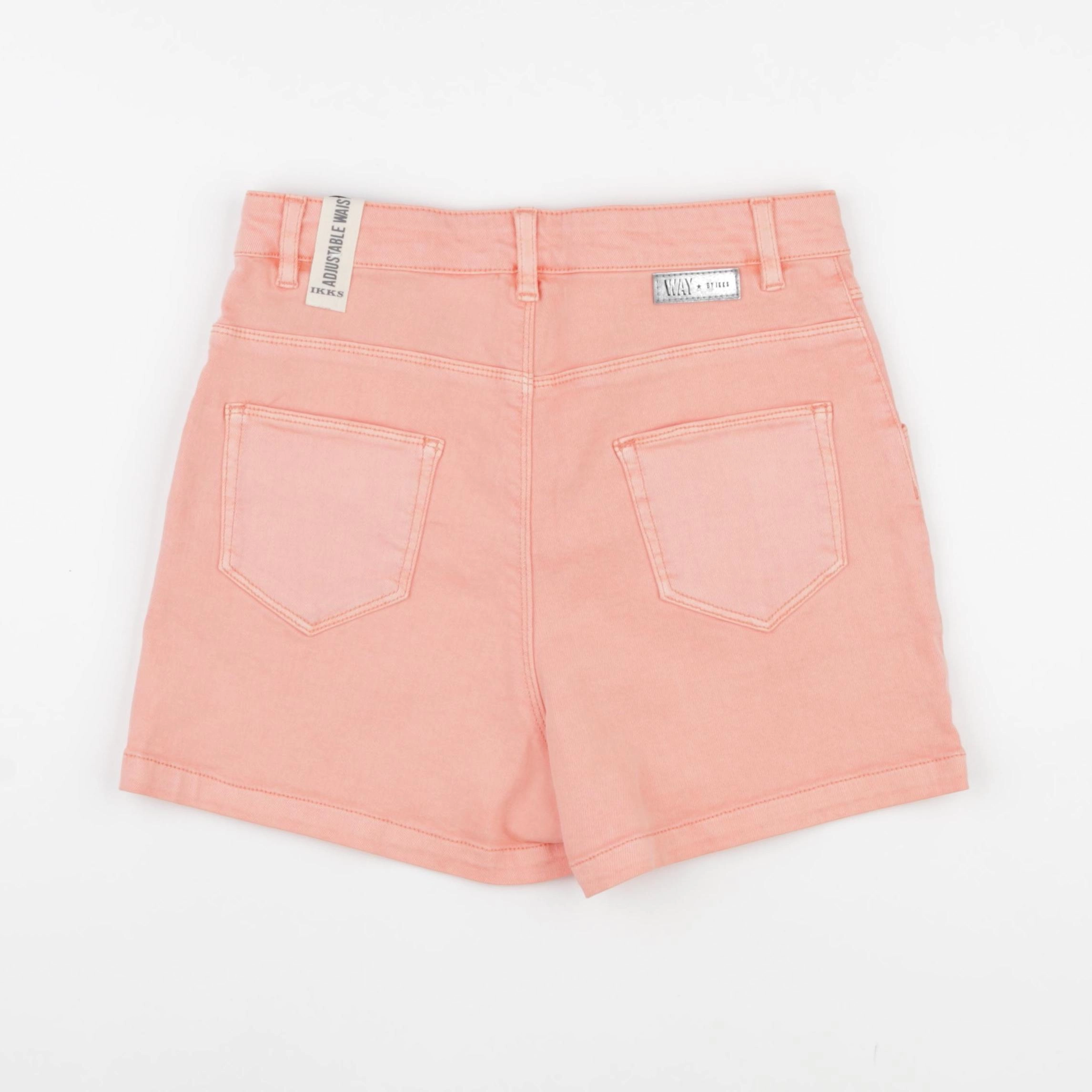 IKKS - short orange - 12 ans