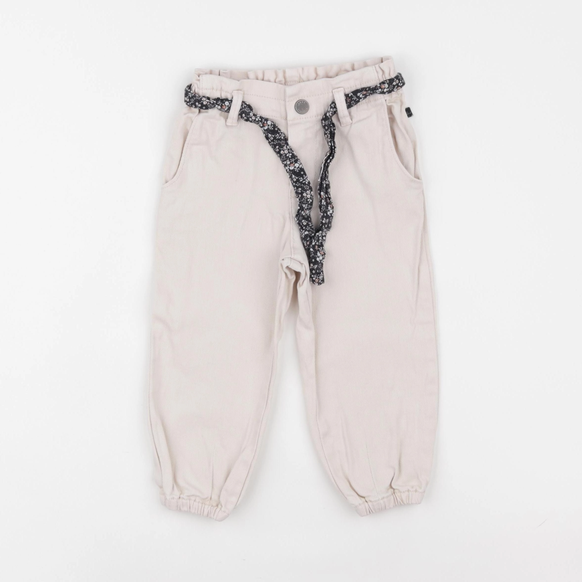 IKKS - jean beige - 2 ans