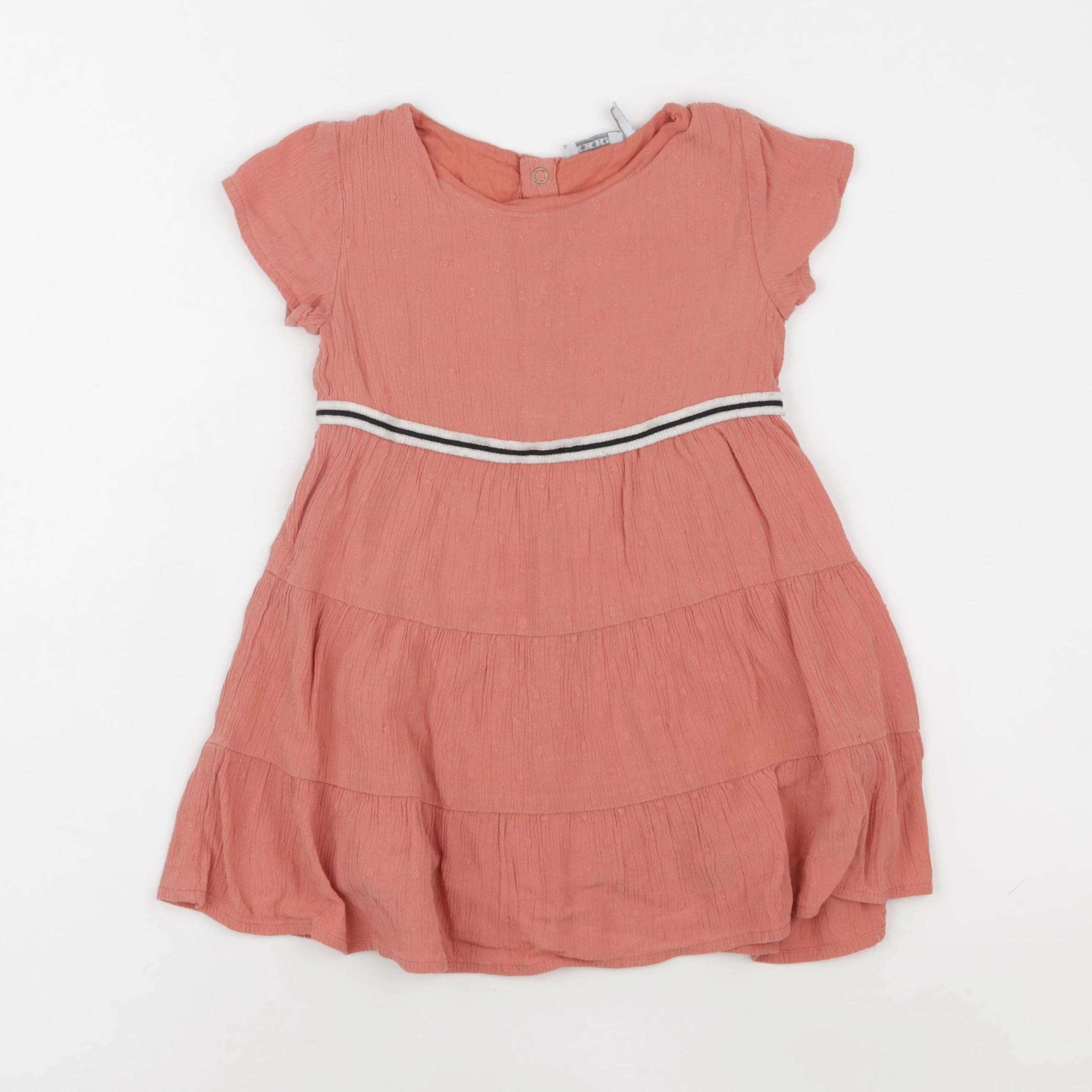 IKKS - robe rose - 2 ans