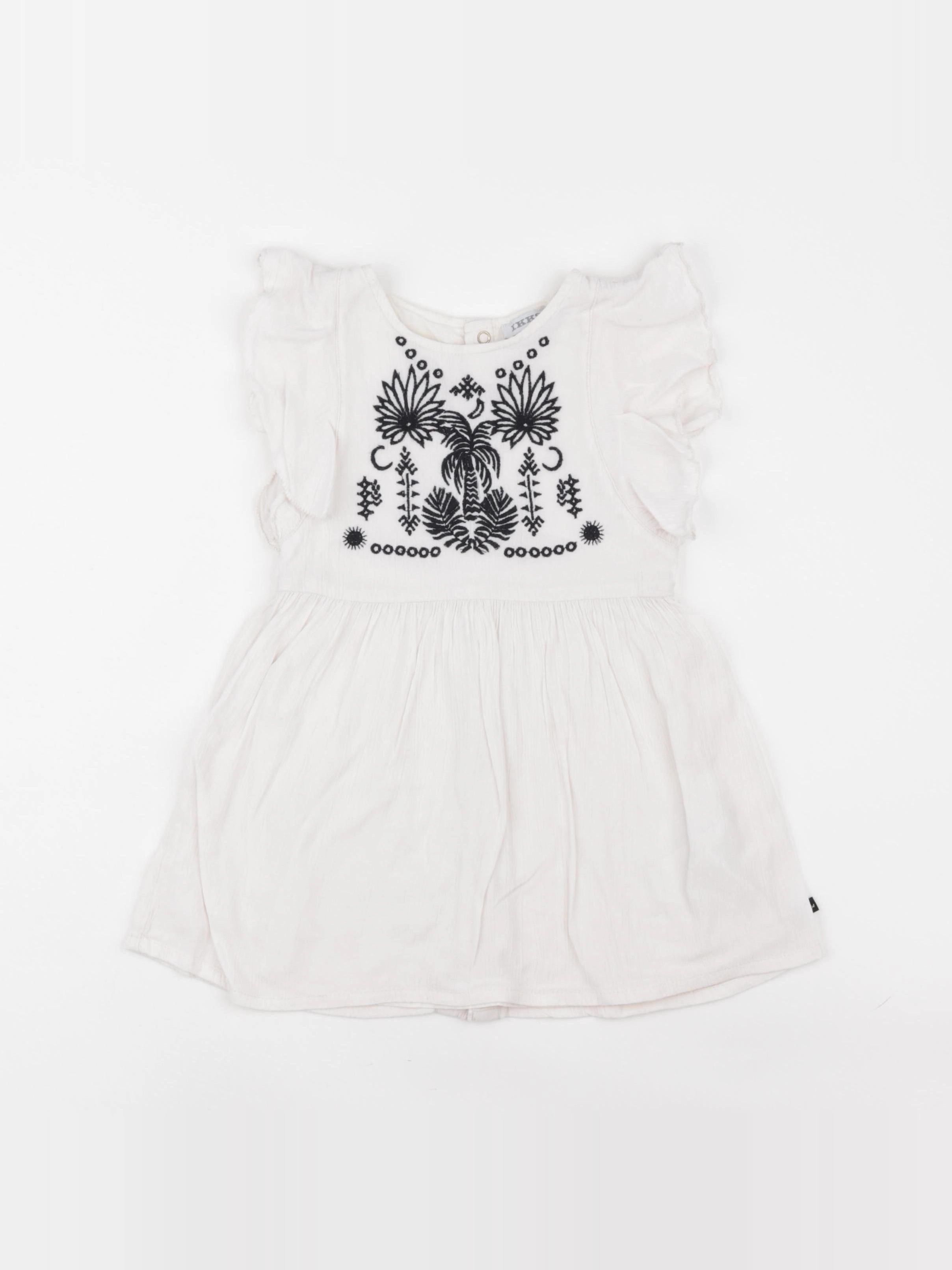 IKKS - robe rose - 2 ans