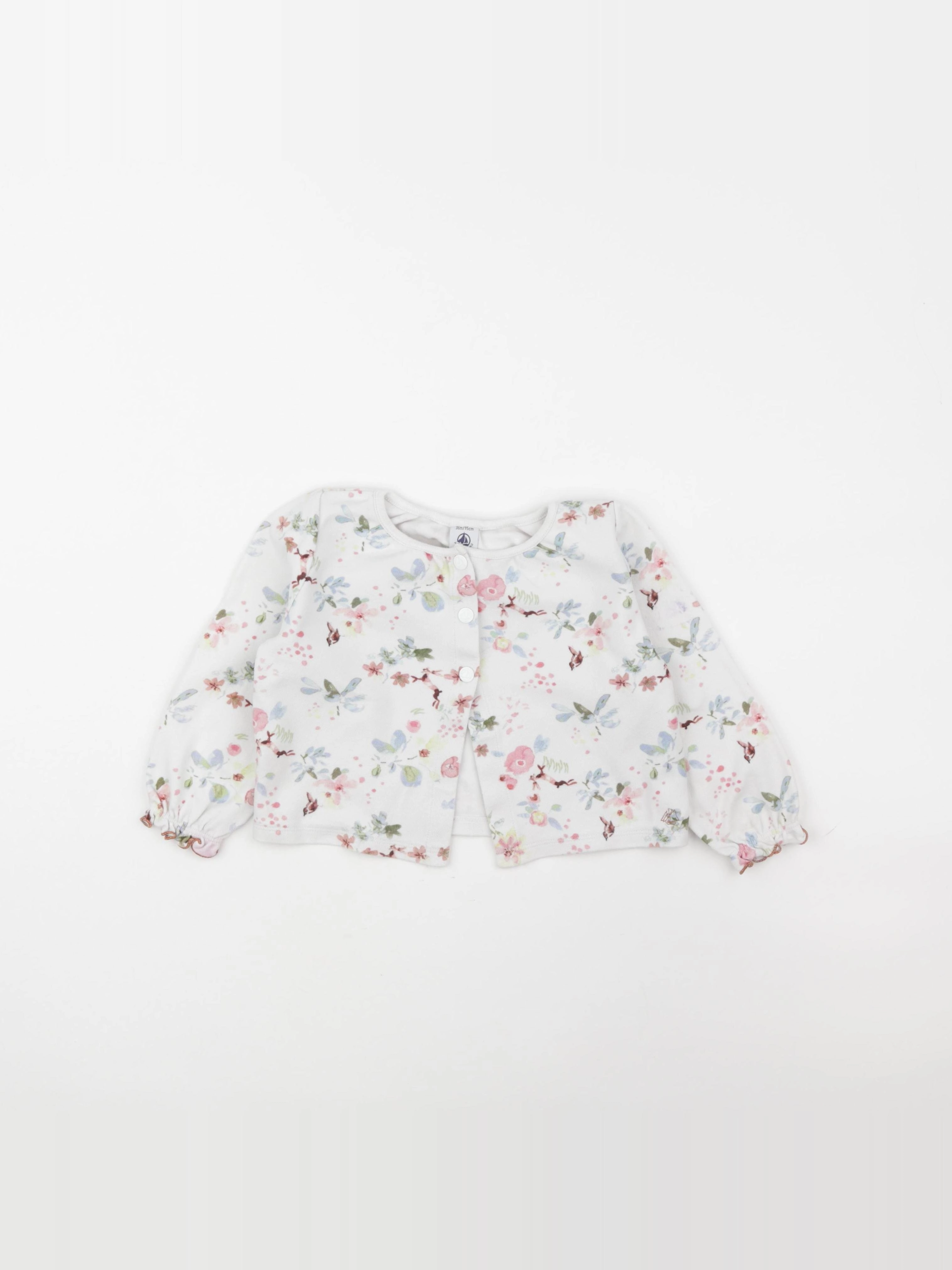 Petit Bateau - sweat multicolore - 36 mois