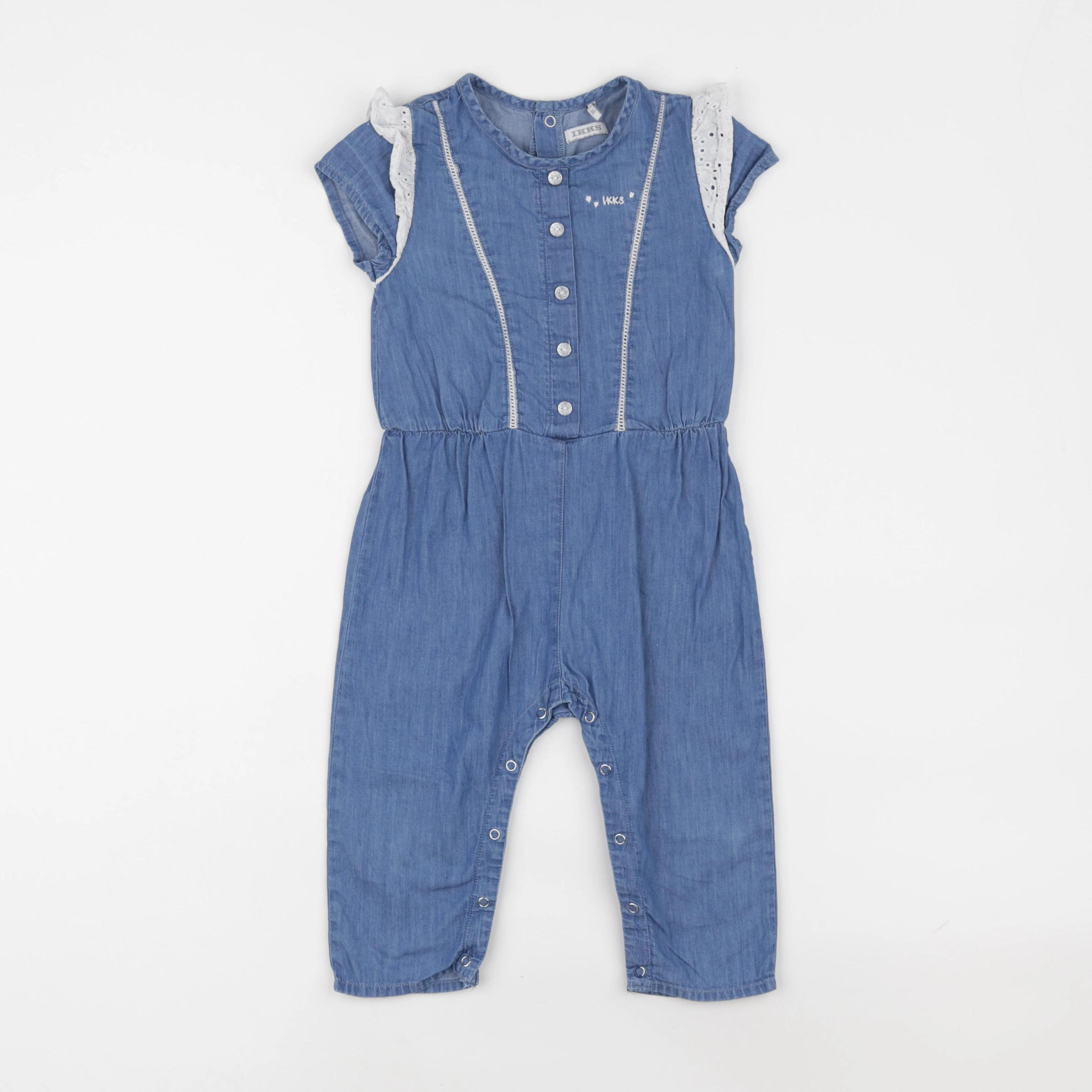 IKKS - combinaison bleu - 2 ans