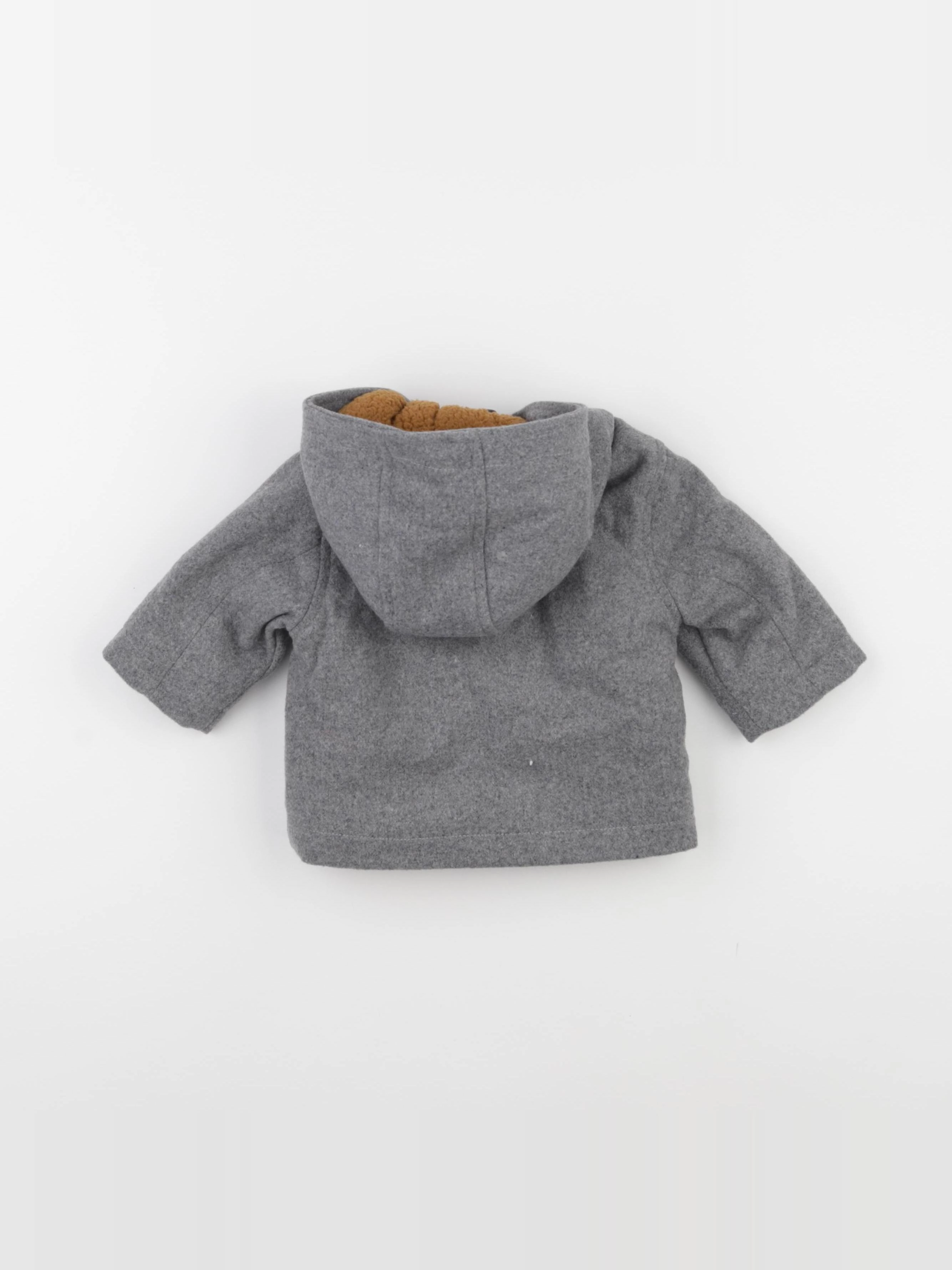 Vertbaudet - manteau gris - 3 mois