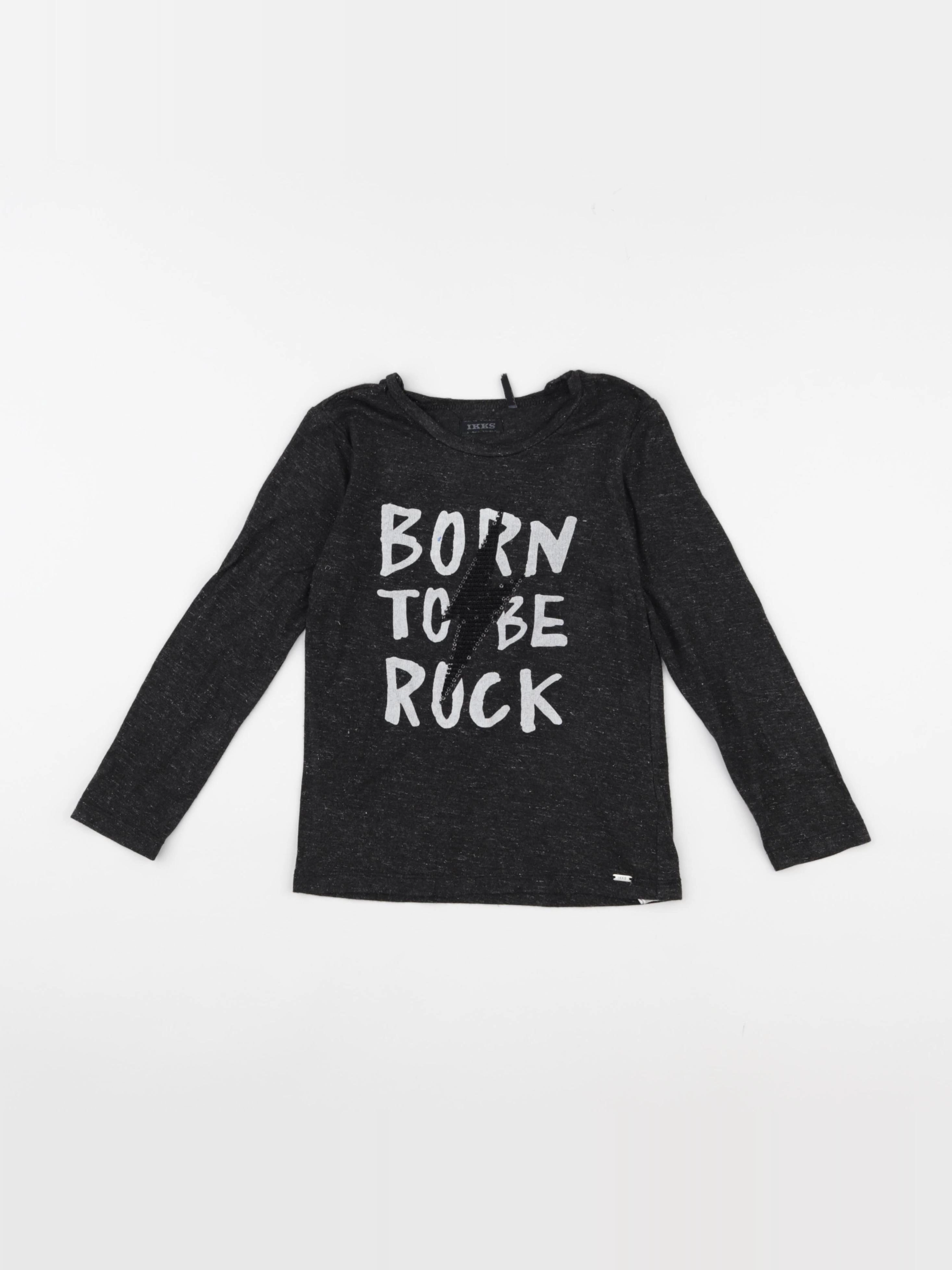 IKKS - tee-shirt gris - 4 ans