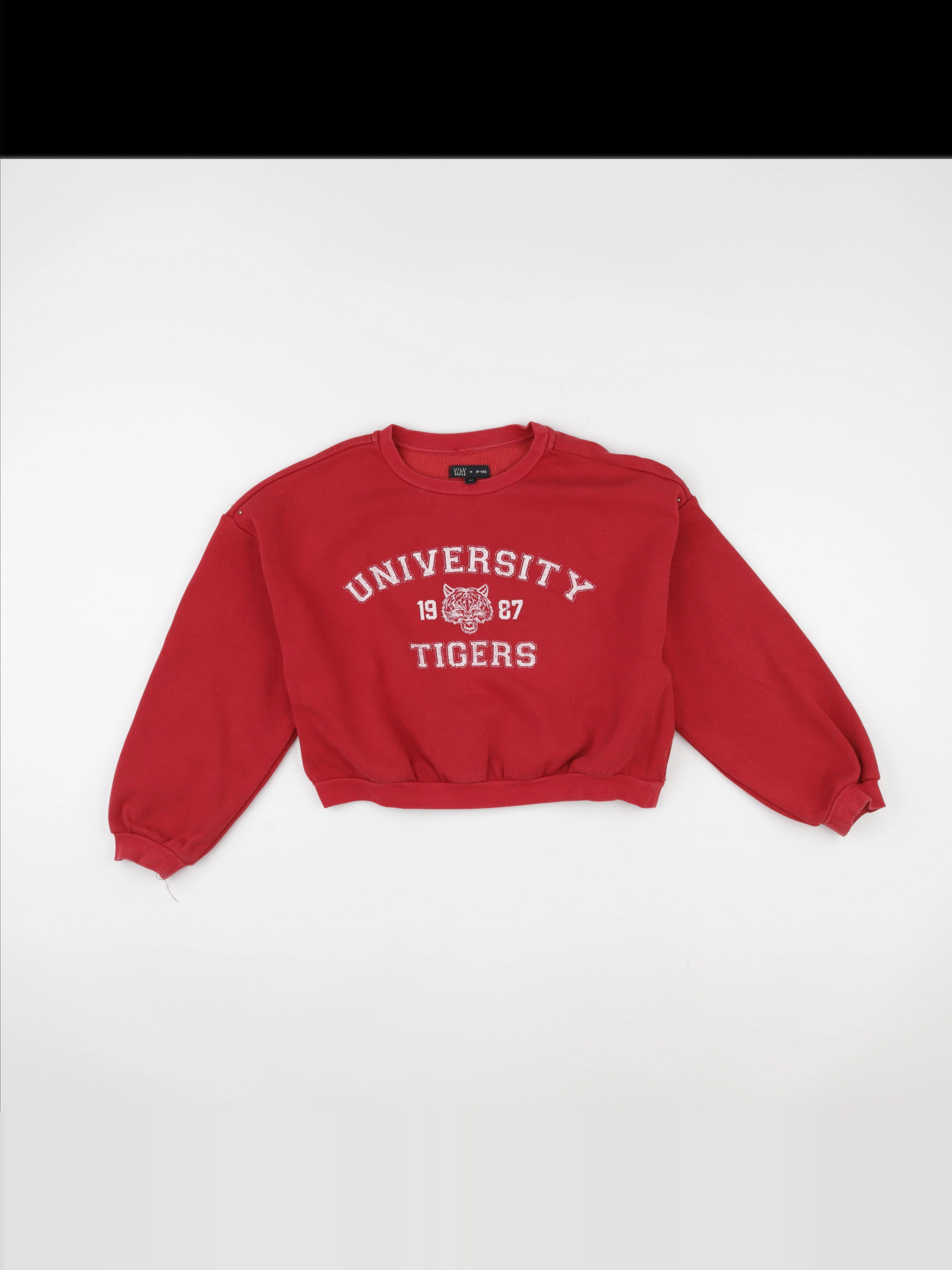IKKS - sweat rouge - 10 ans