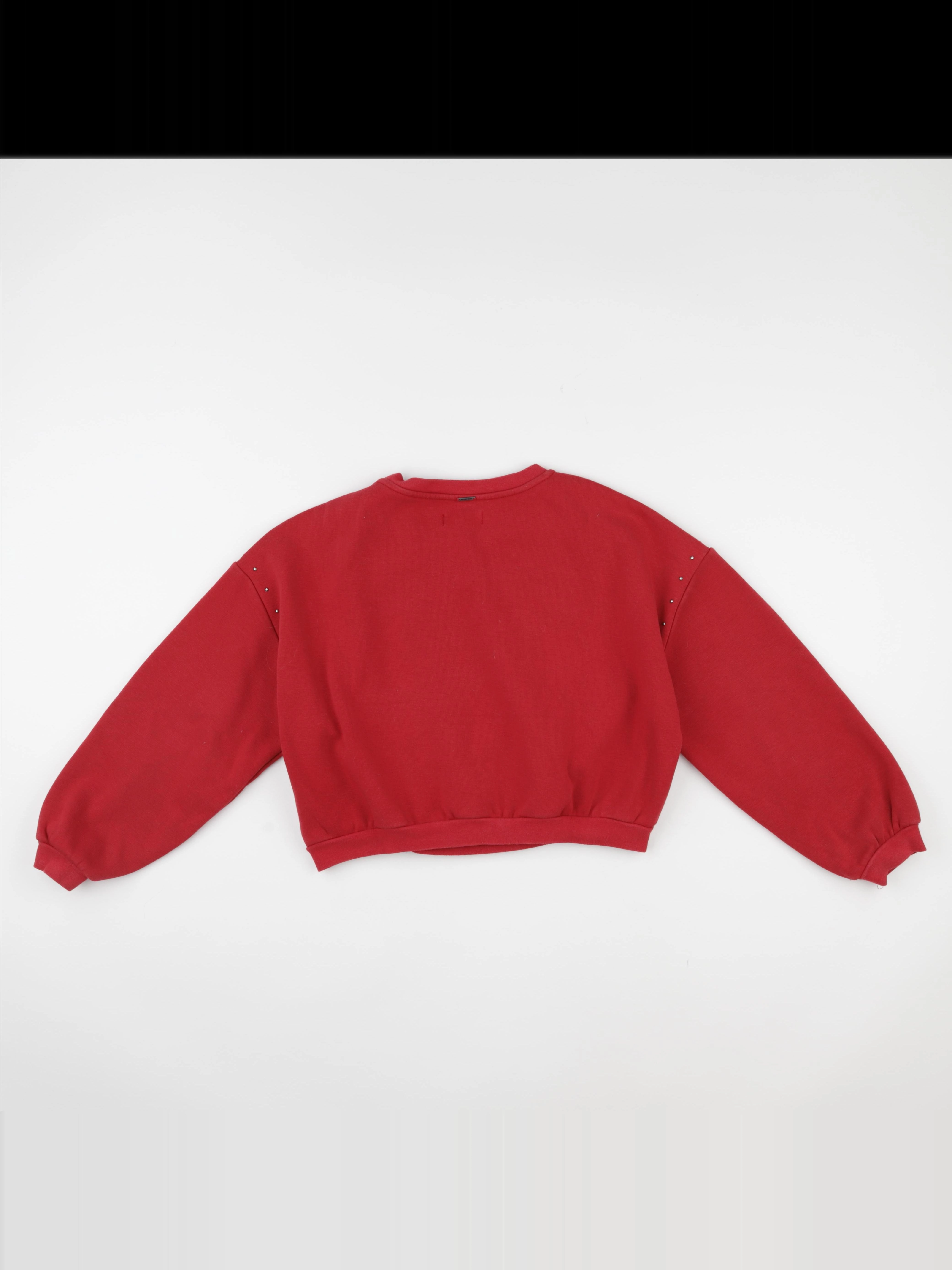 IKKS - sweat rouge - 10 ans