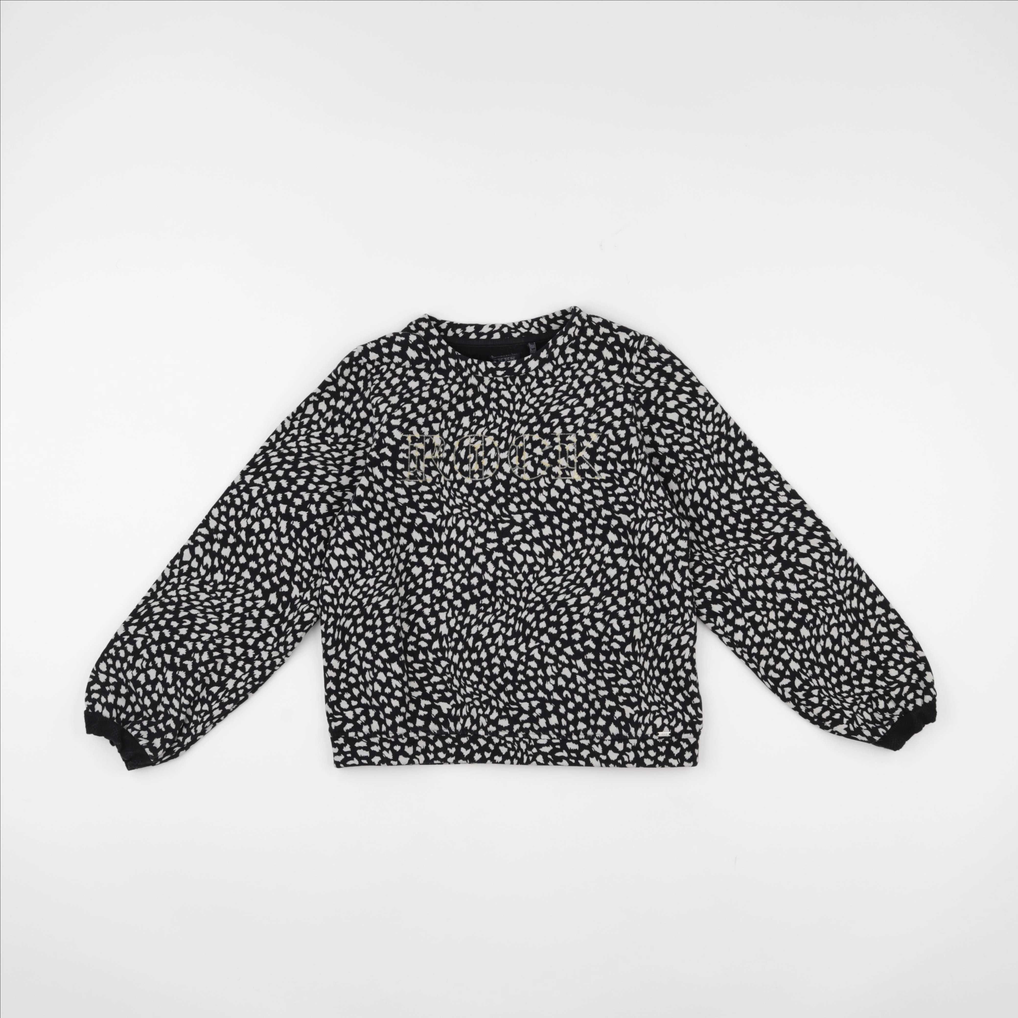 IKKS - sweat noir - 10 ans