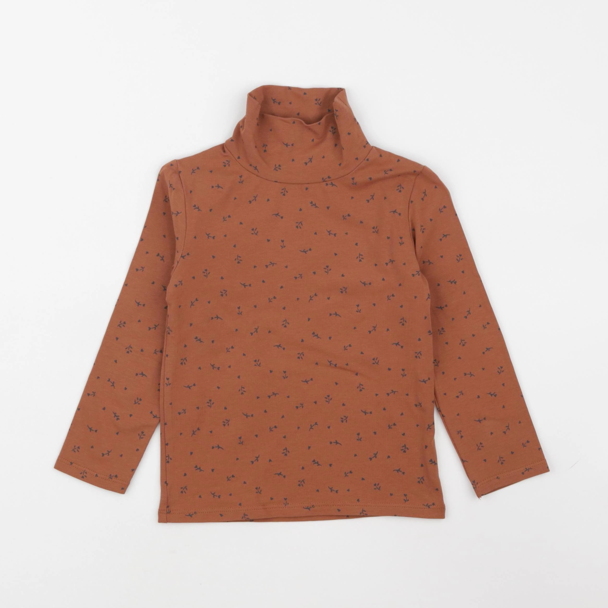 Vertbaudet - sous-pull marron - 3 ans