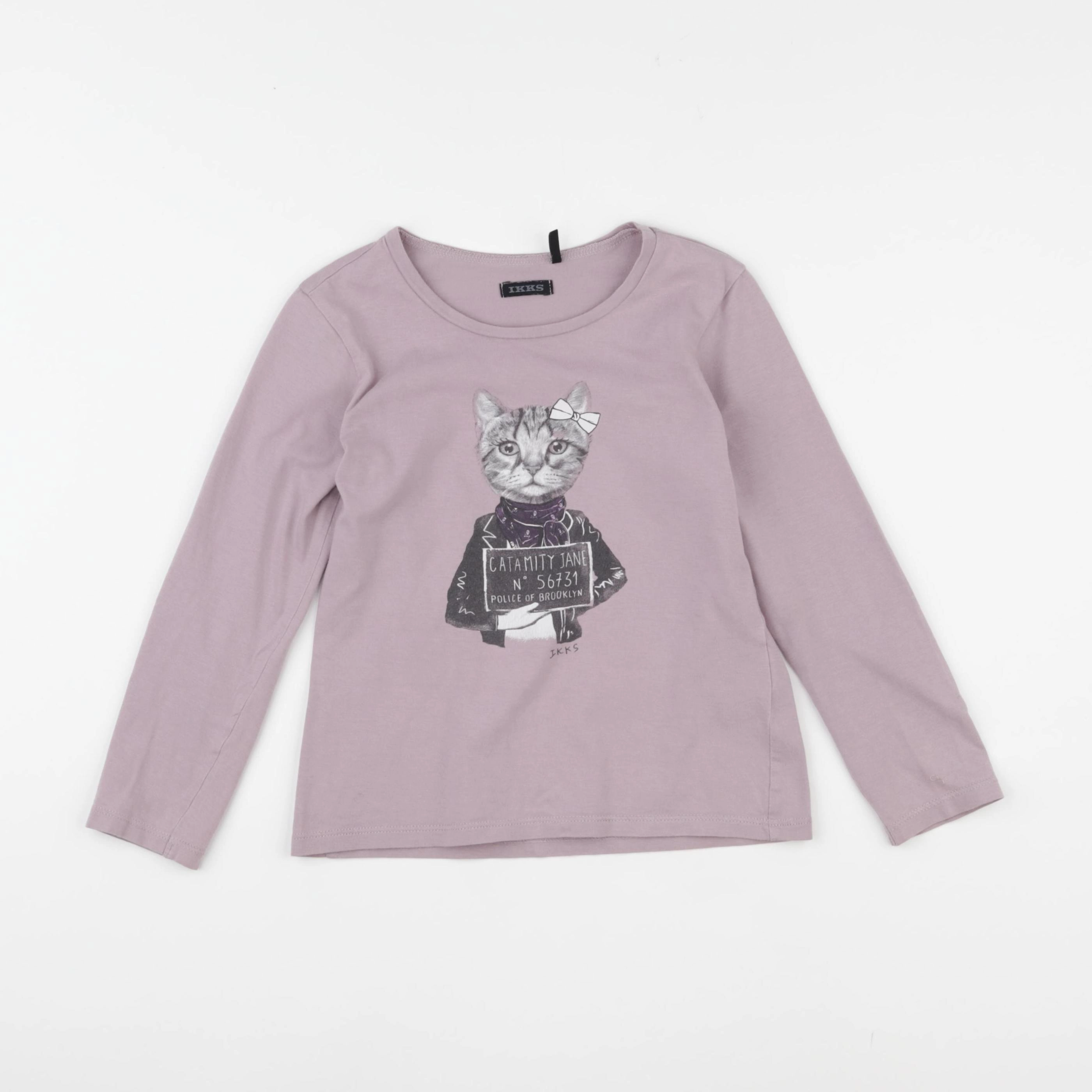 IKKS - tee-shirt violet - 5 ans
