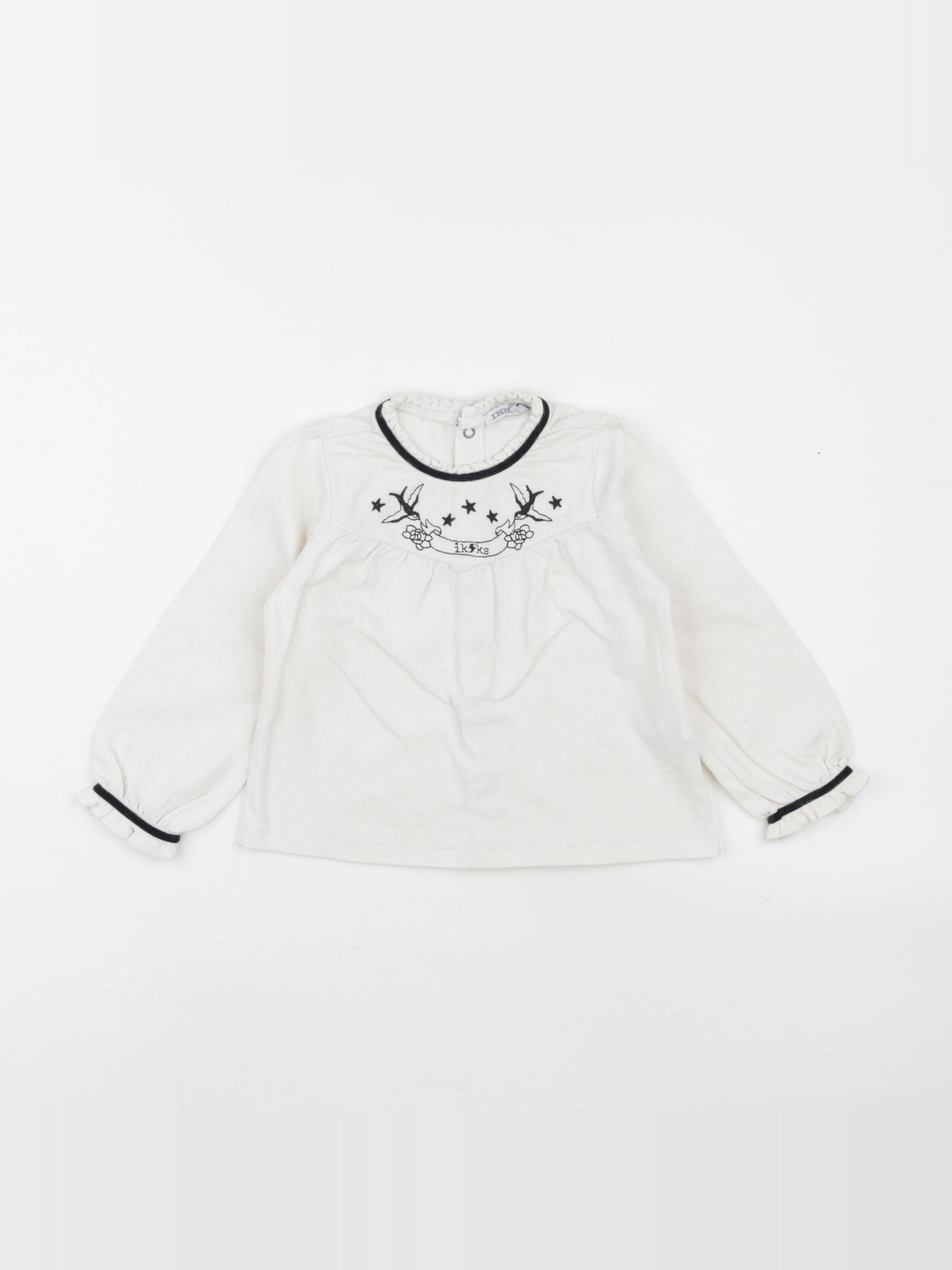 IKKS - blouse beige - 2 ans