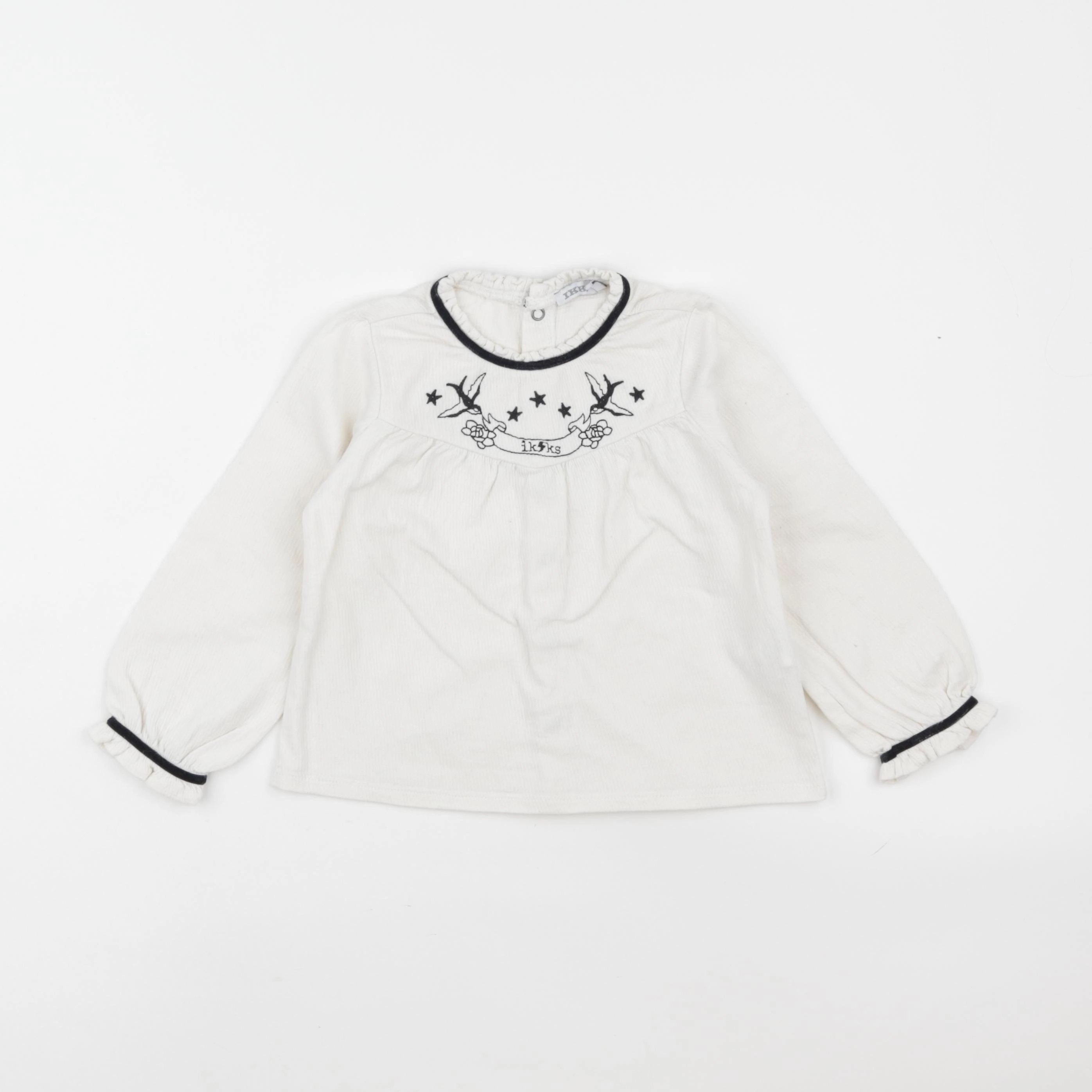 IKKS - blouse beige - 2 ans