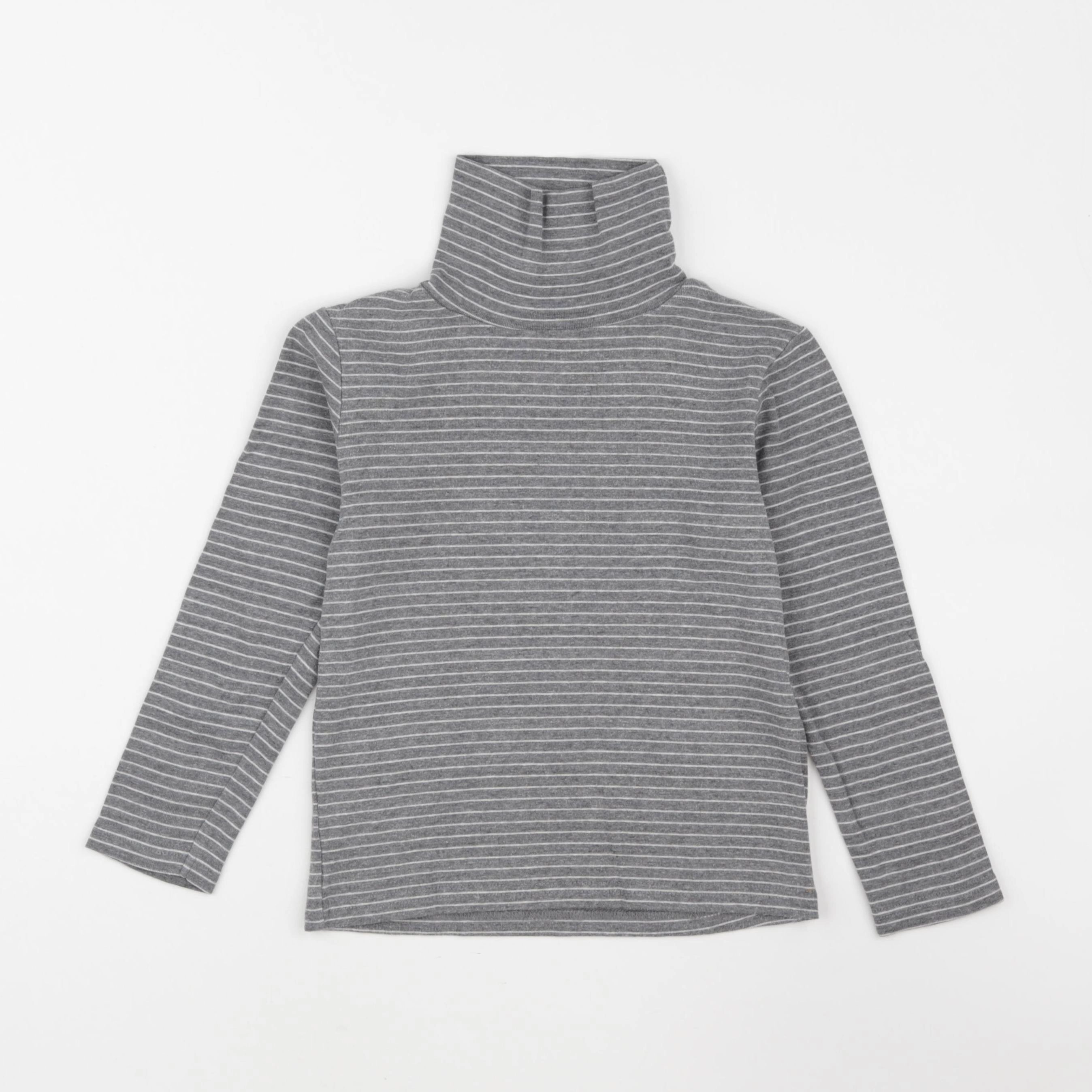 Vertbaudet - sous-pull gris - 8 ans