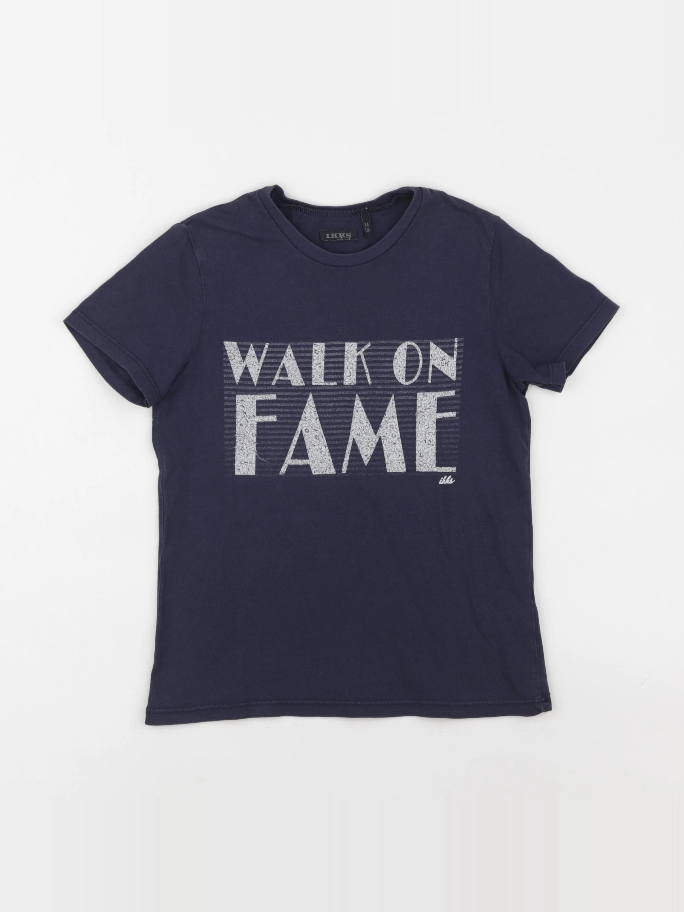 IKKS - tee-shirt bleu - 6 ans