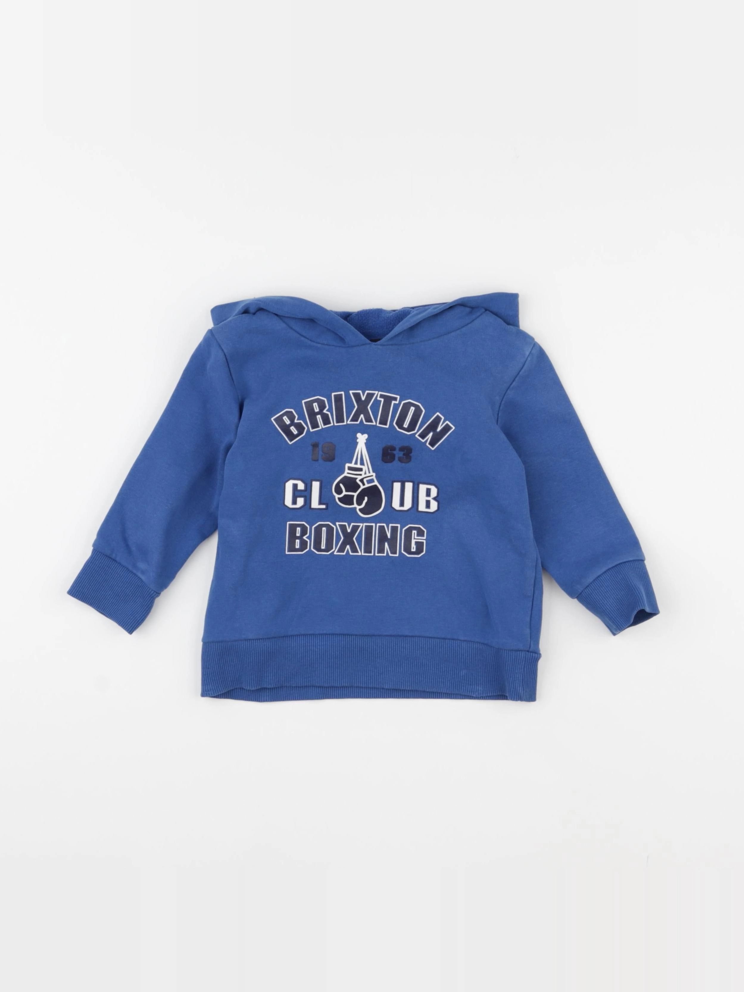 Vertbaudet - sweat bleu - 2 ans