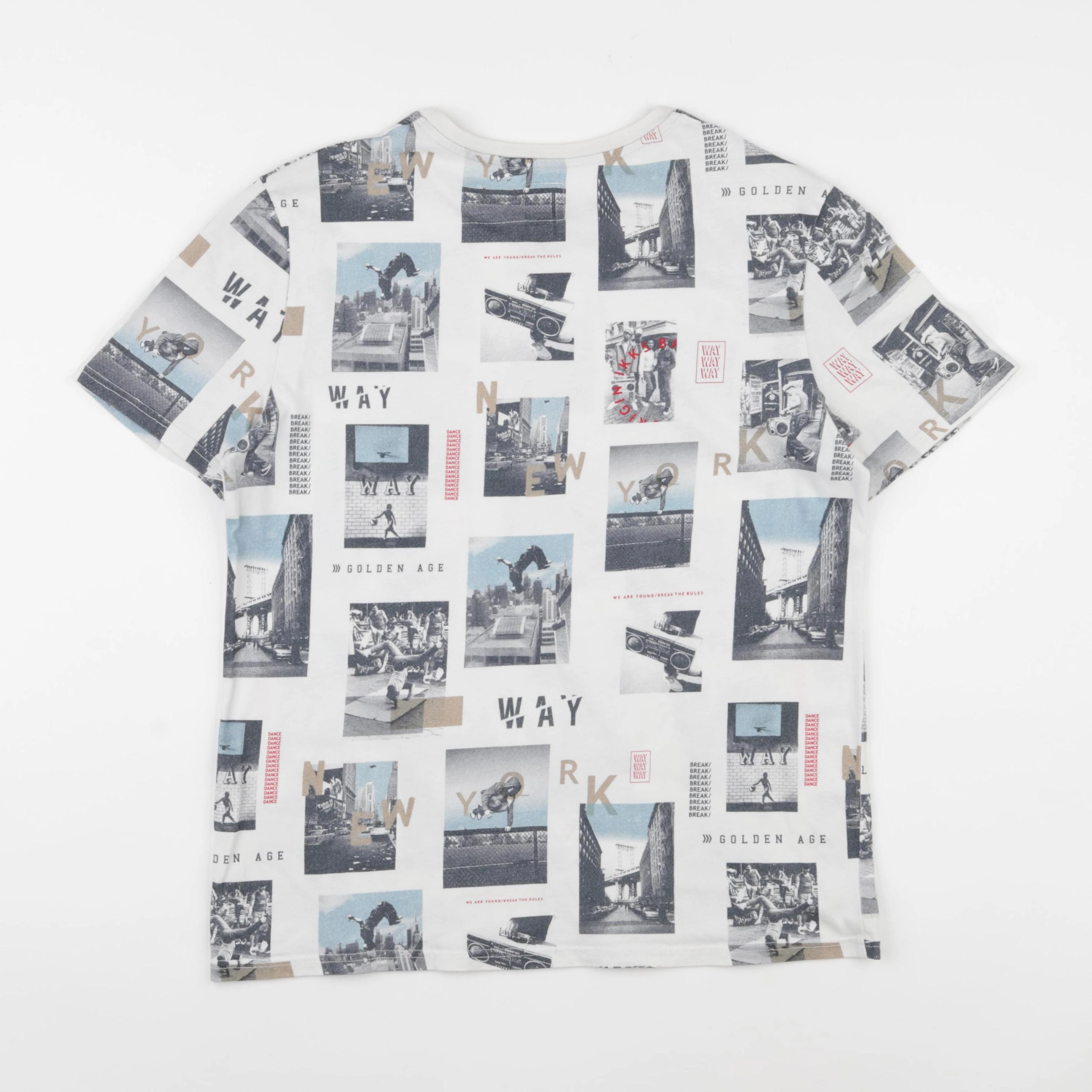 IKKS - tee-shirt multicolore - 16 ans
