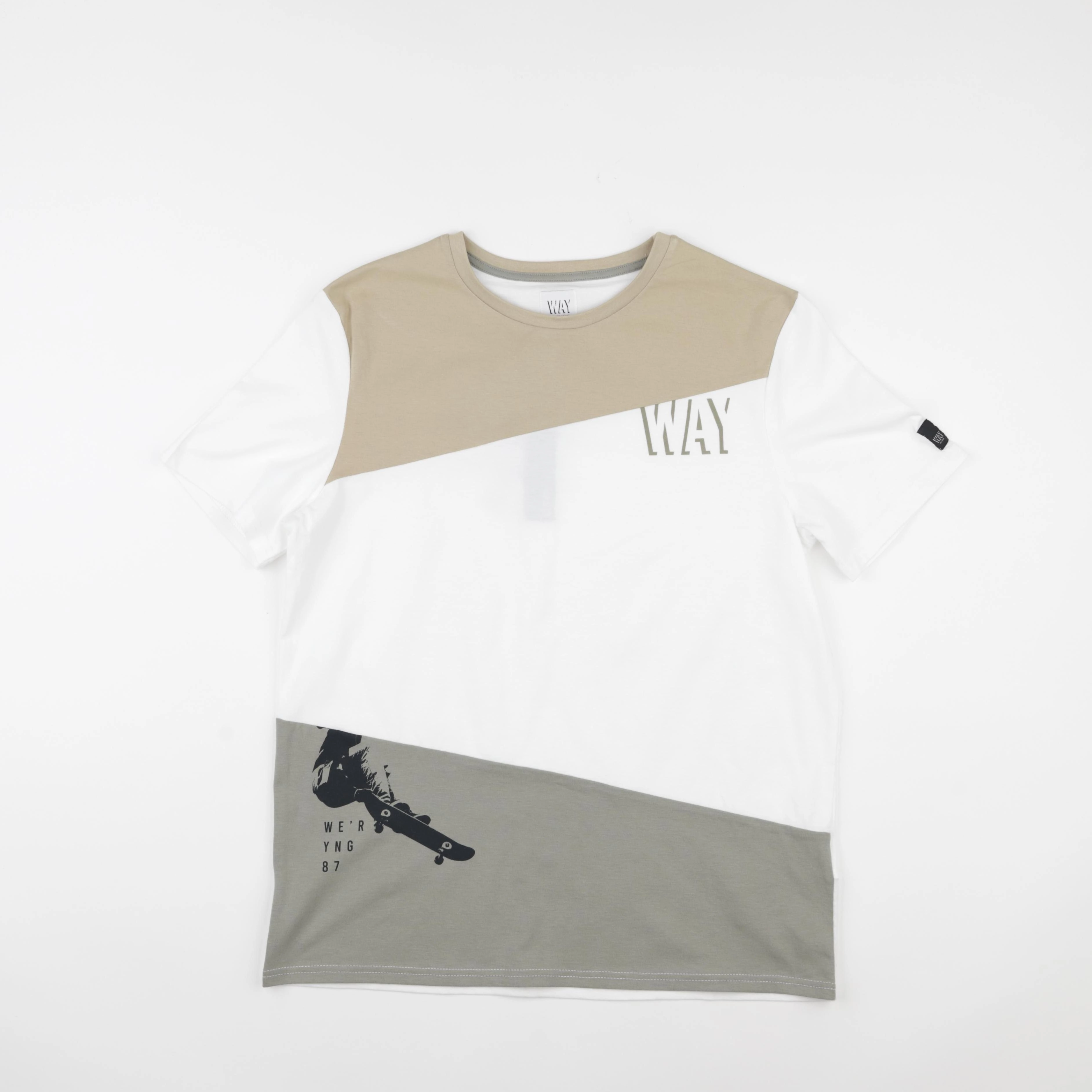 IKKS - tee-shirt multicolore - 16 ans