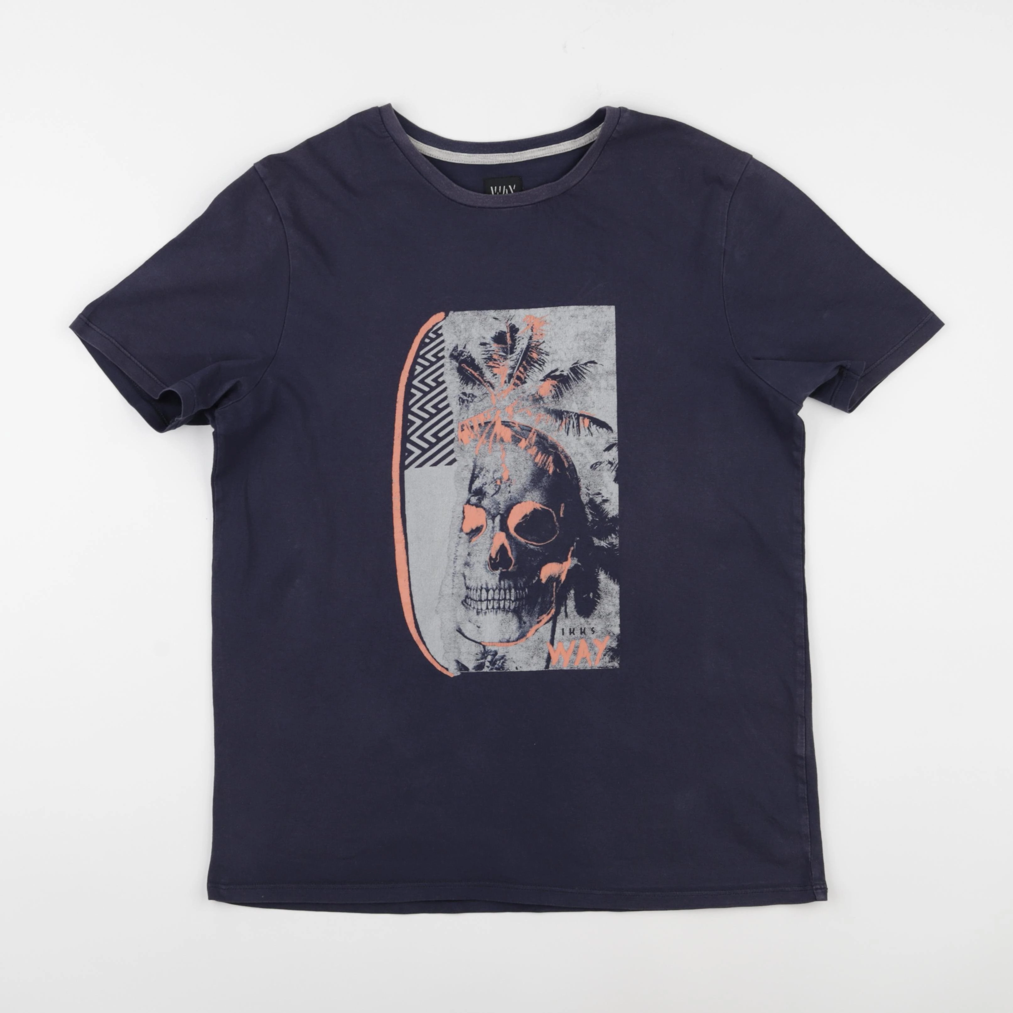 IKKS - tee-shirt bleu - 16 ans