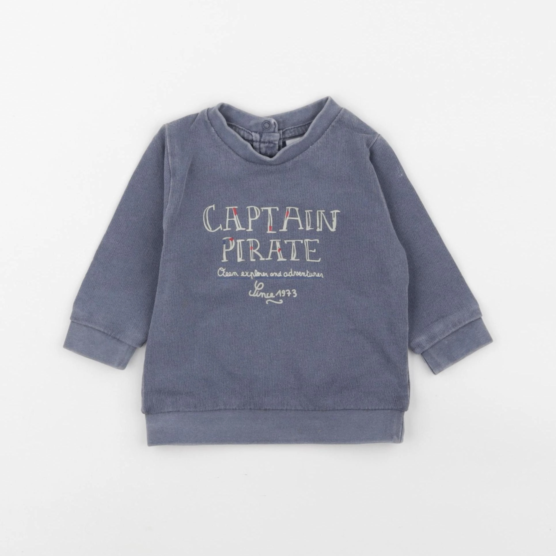 Boutchou - pull gris - 6 mois