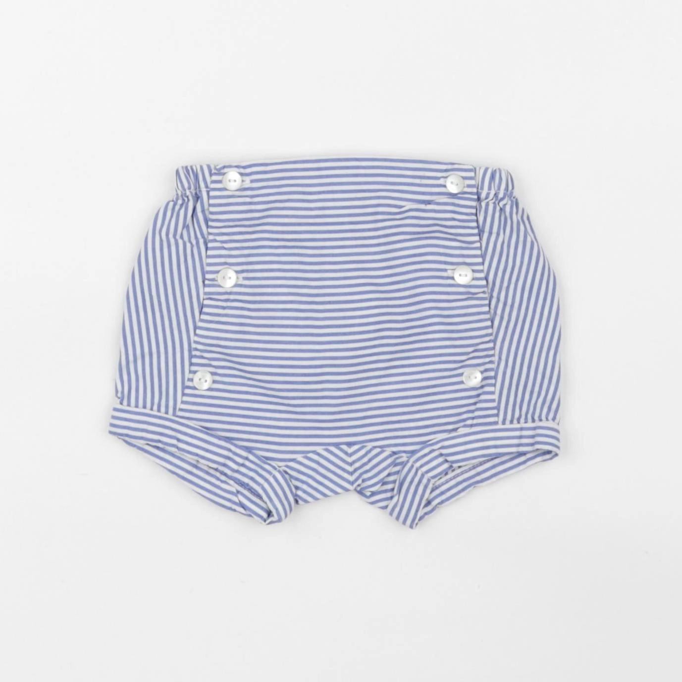Jacadi - bloomer blanc, bleu - 1 mois