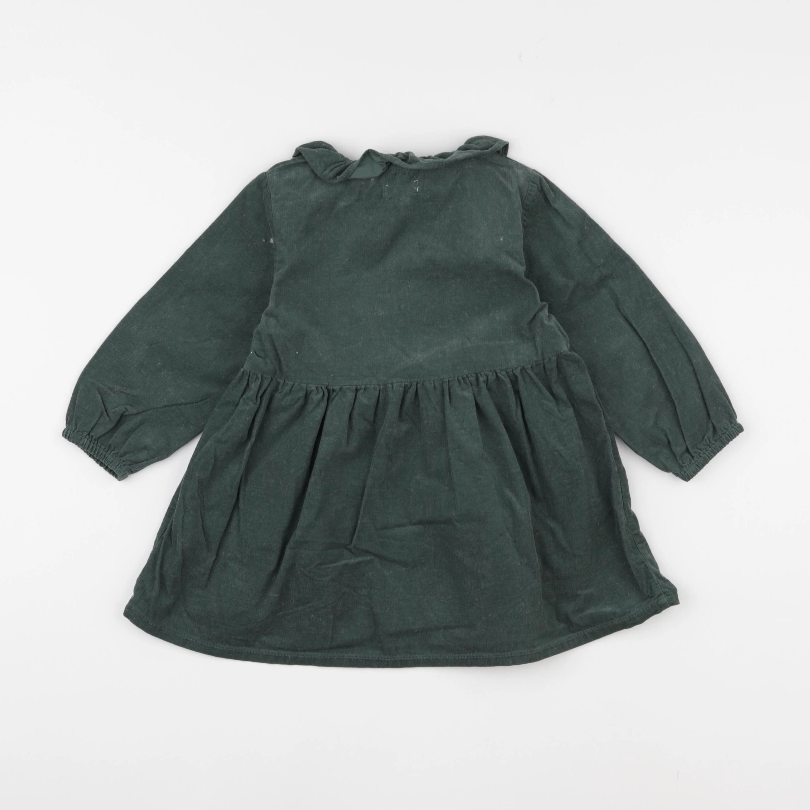 Vertbaudet - robe vert - 24 mois