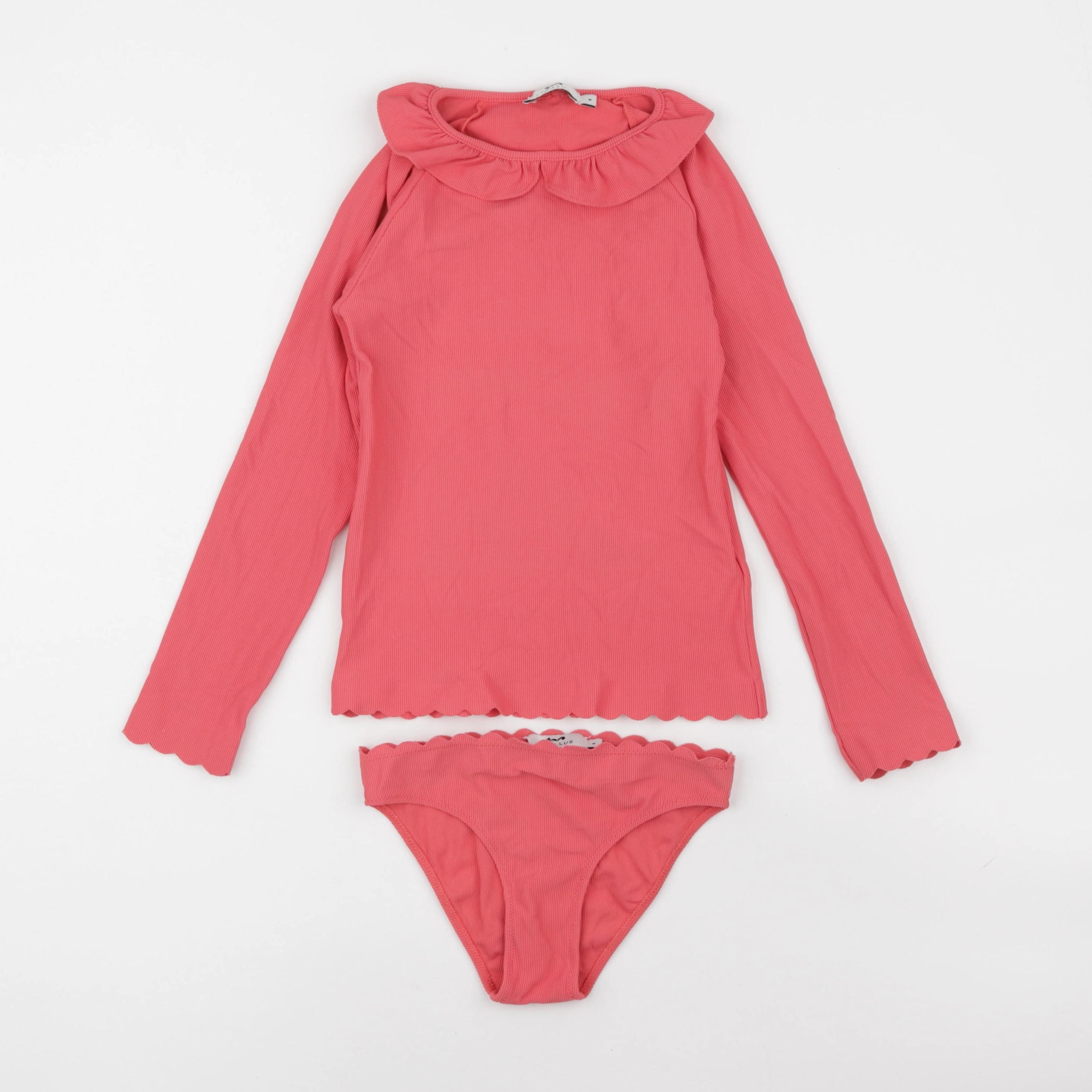 Cyrillus - maillot de bain rose - 8 ans
