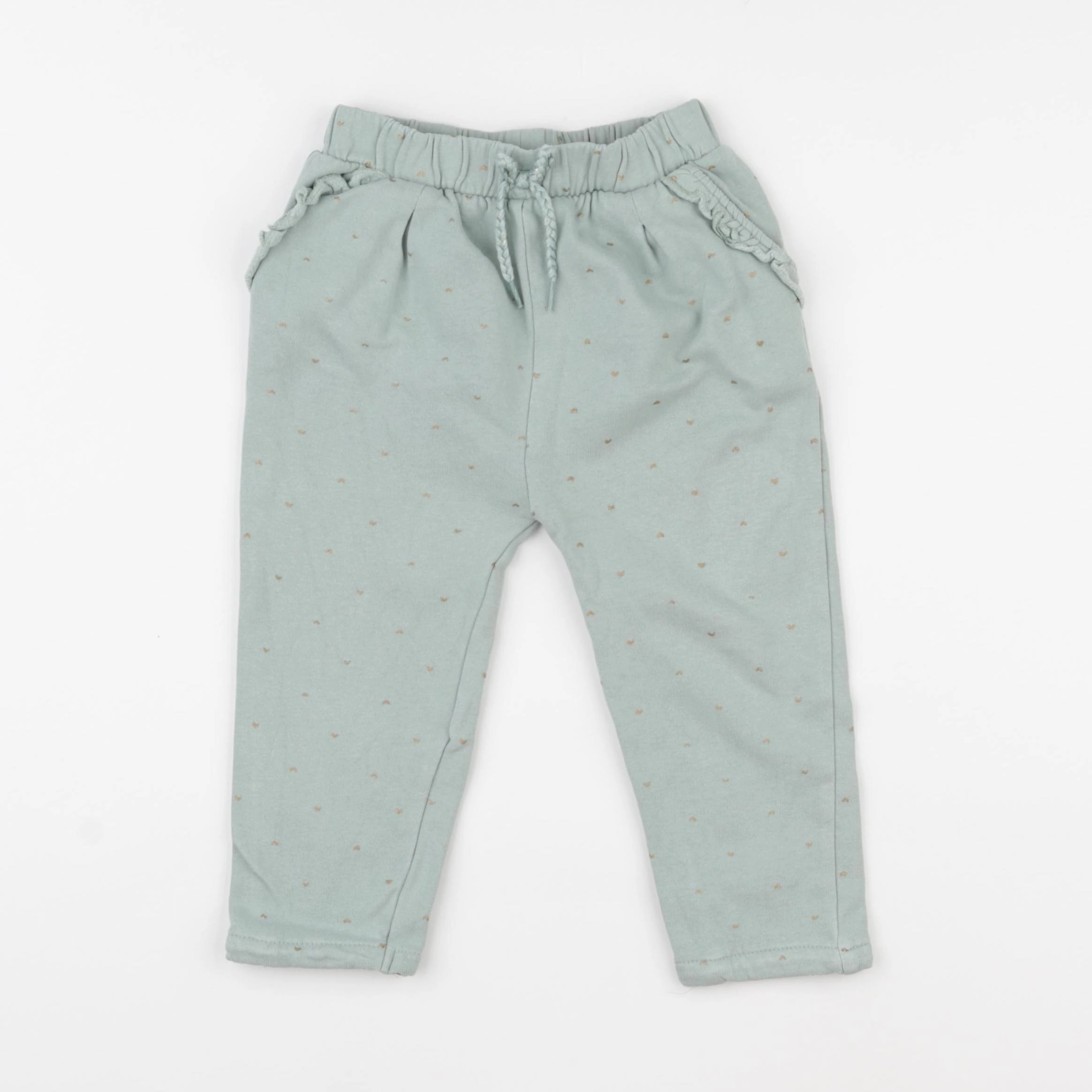Vertbaudet - pantalon vert - 24 mois