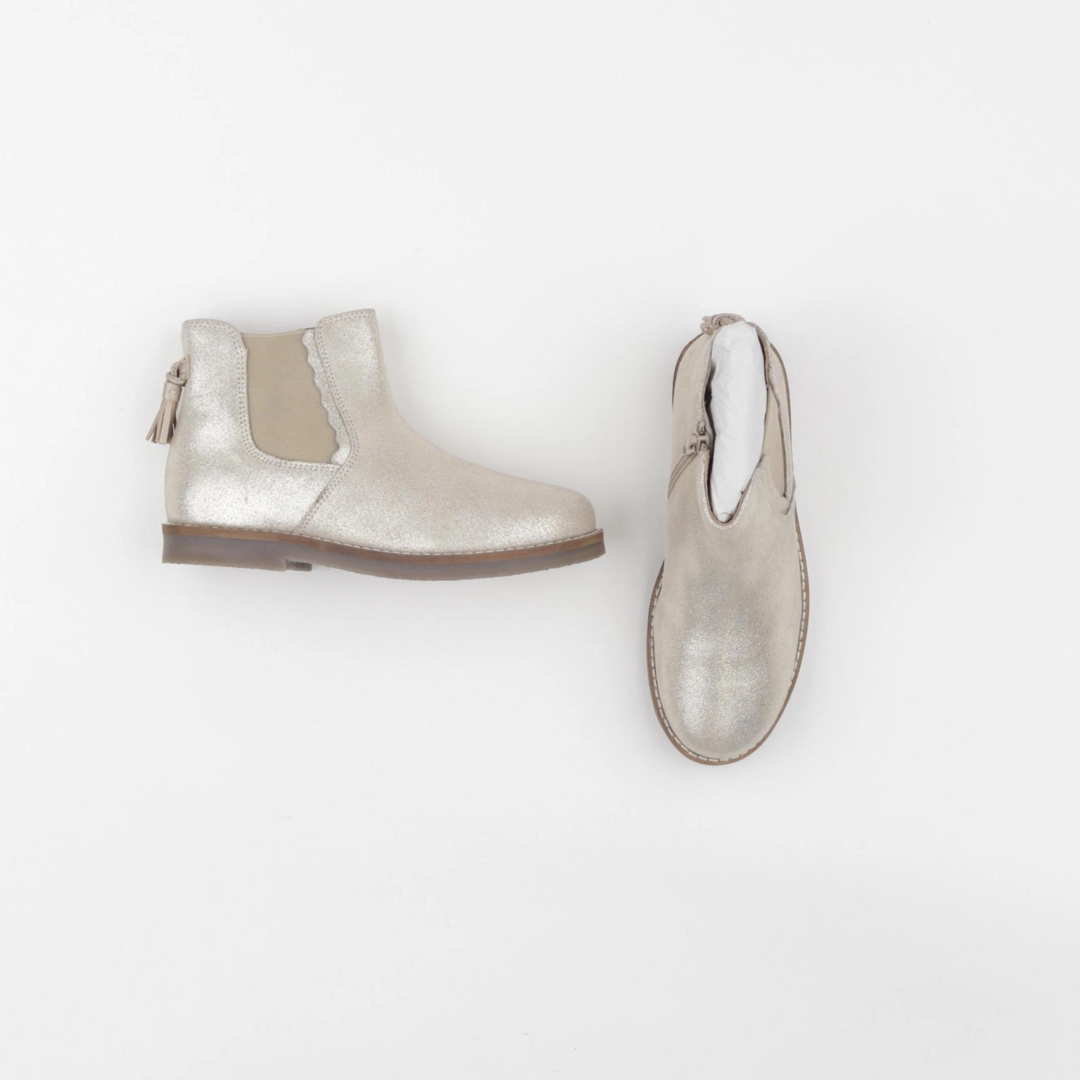 Rose et Martin - boots or - pointure 31