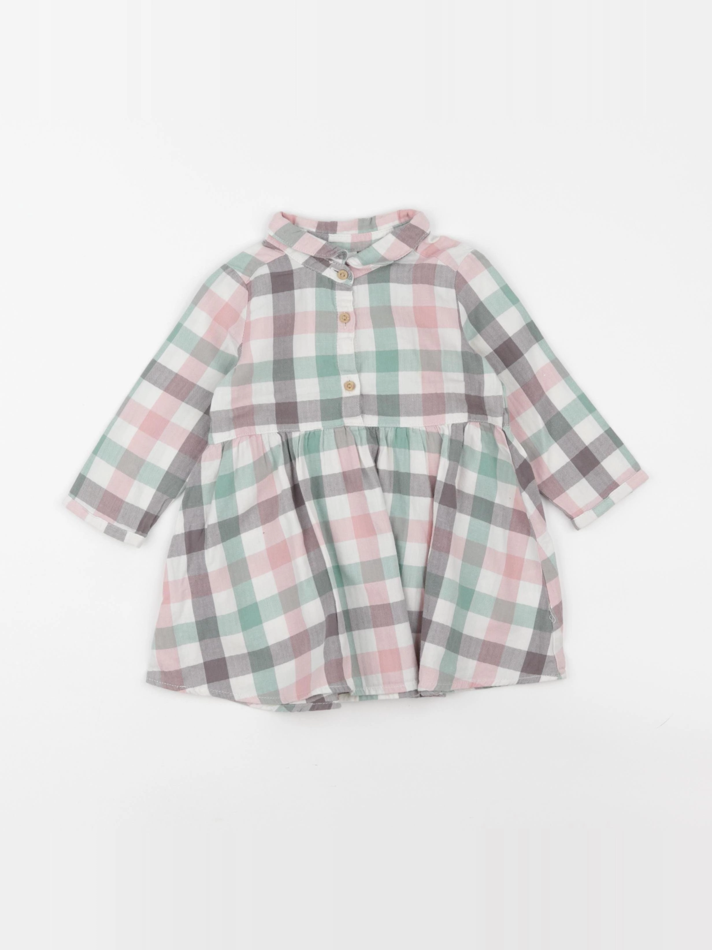 H&M - robe multicolore - 6/9 mois