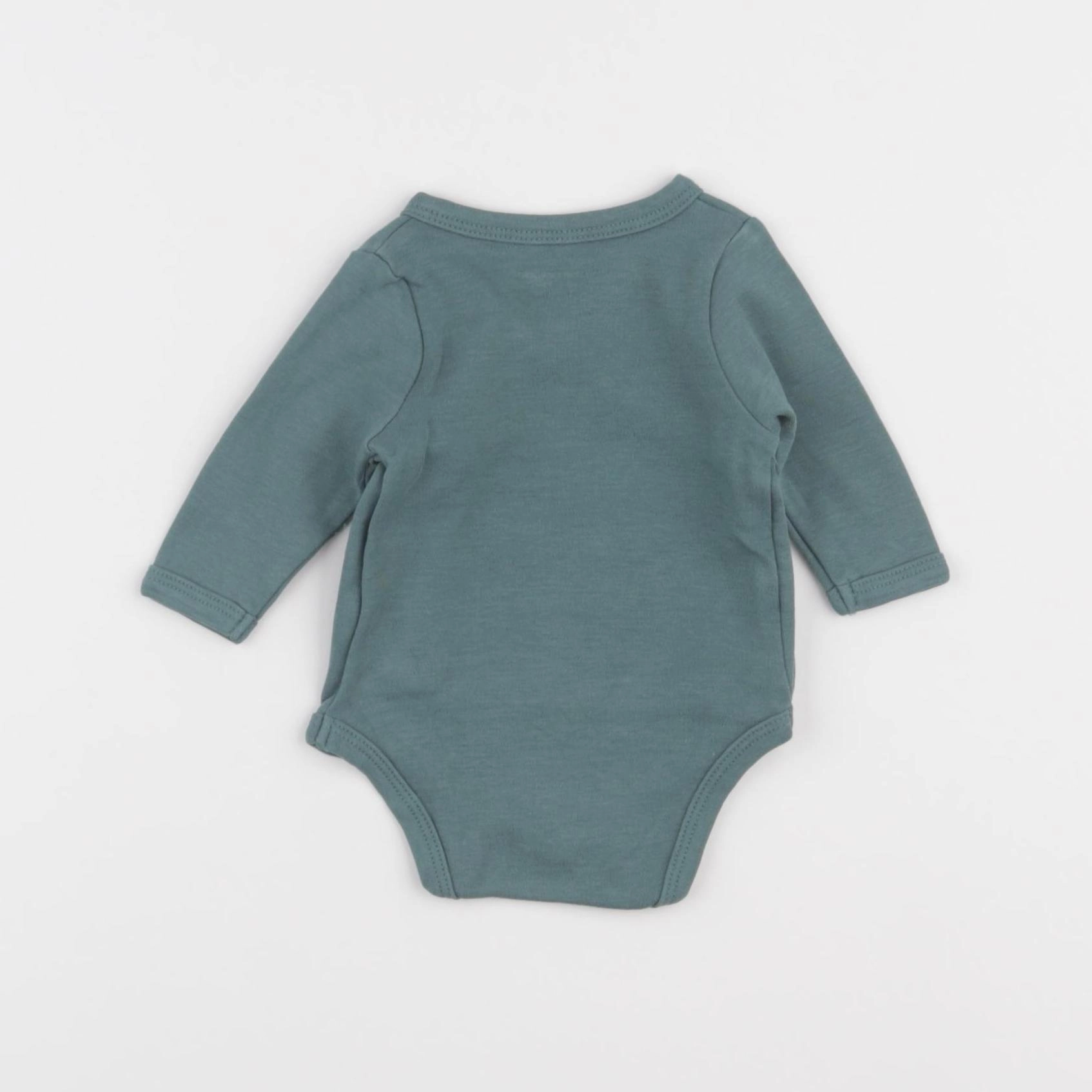 Vertbaudet - body vert - 1 mois