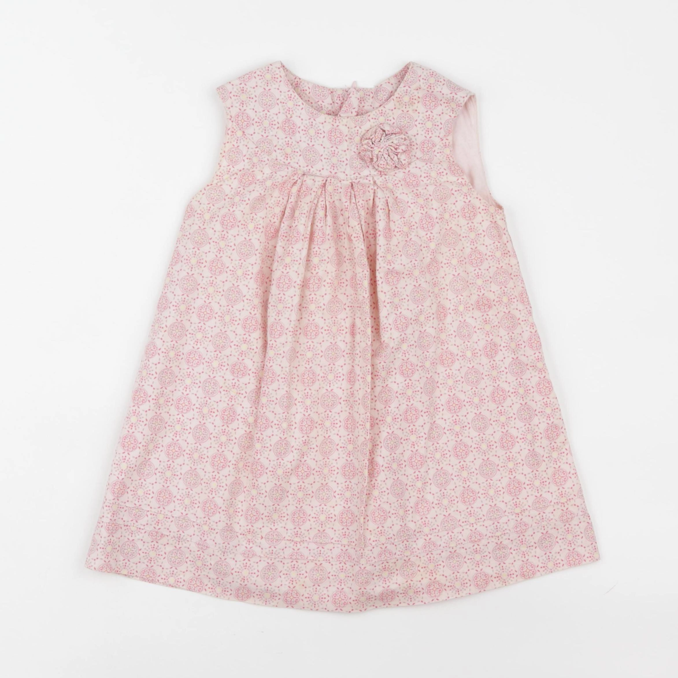 Cyrillus - robe rose - 24 mois