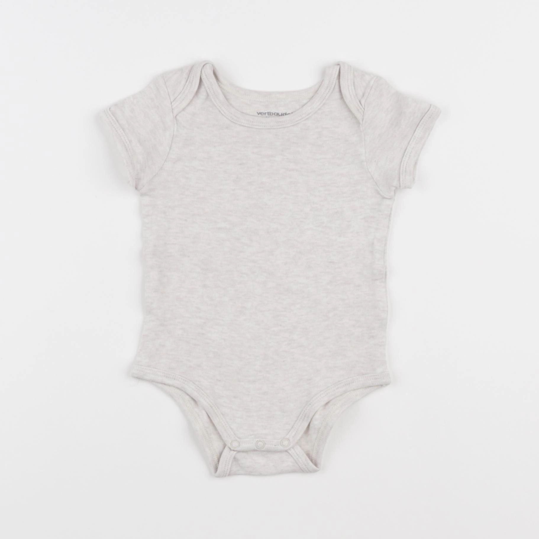 Vertbaudet - body beige - 6 mois