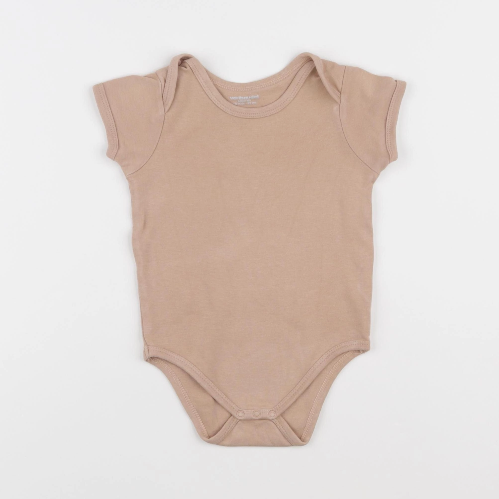 Vertbaudet - body marron - 18 mois