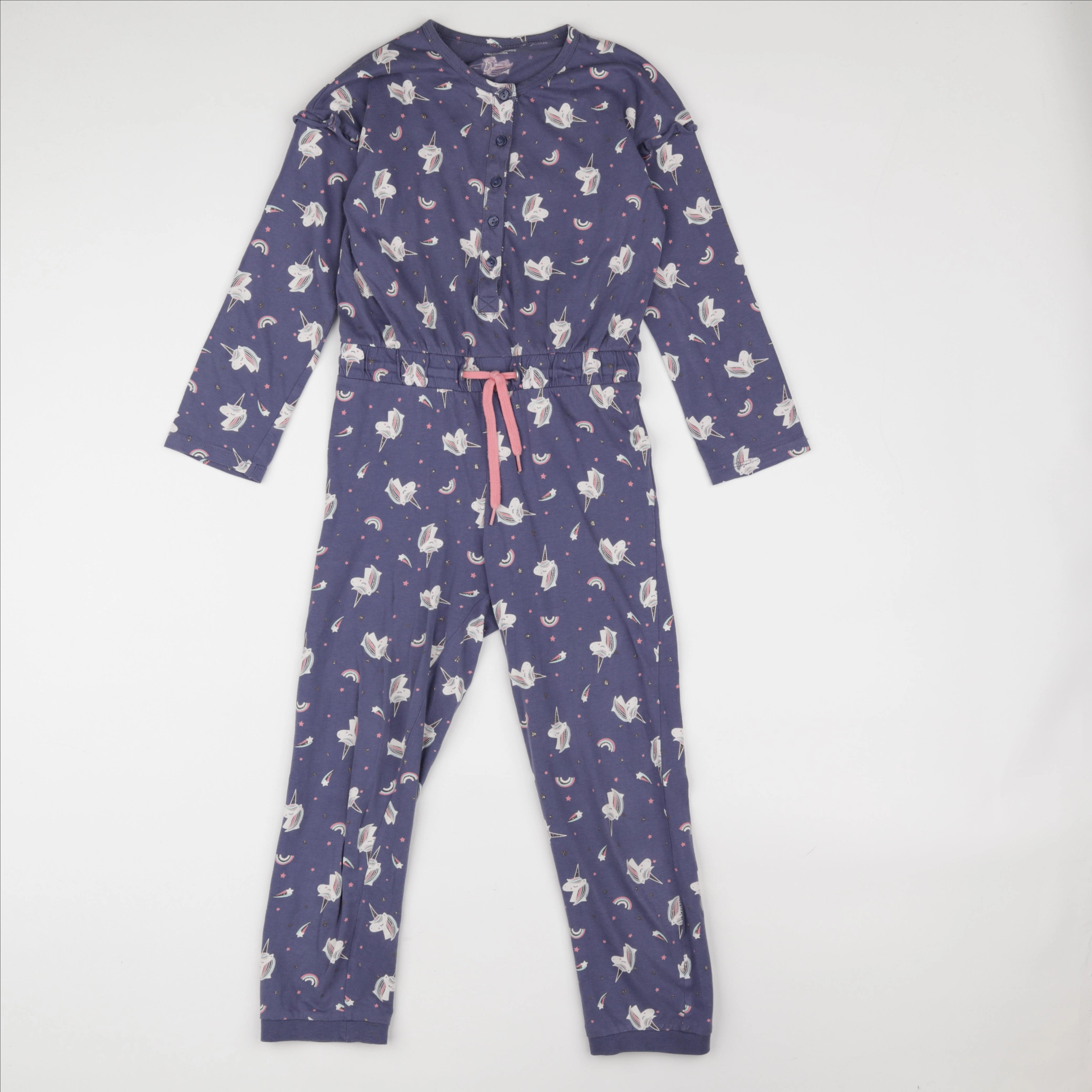 Vertbaudet - pyjama coton multicolore - 8 ans