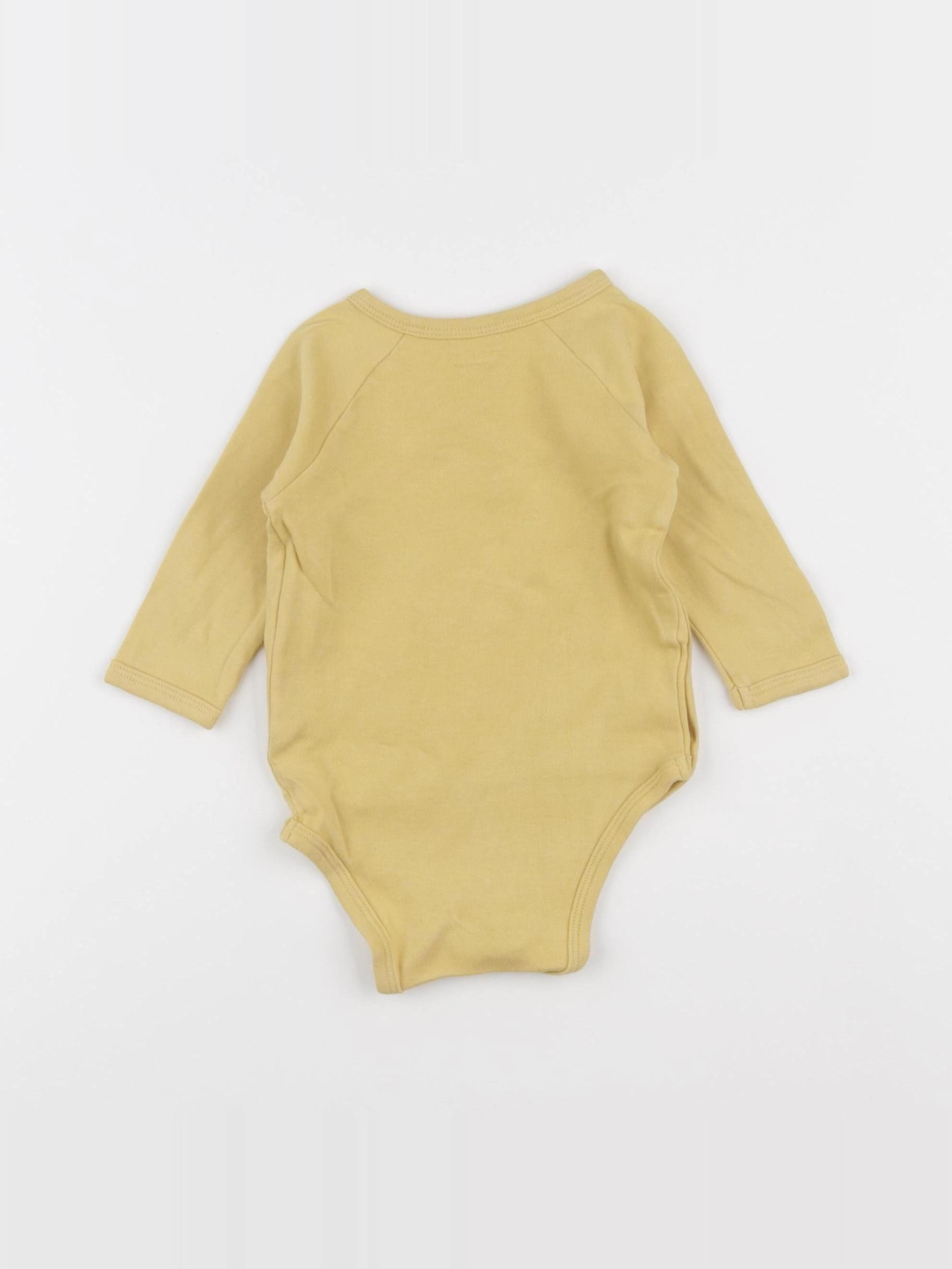Vertbaudet - body jaune - 9 mois