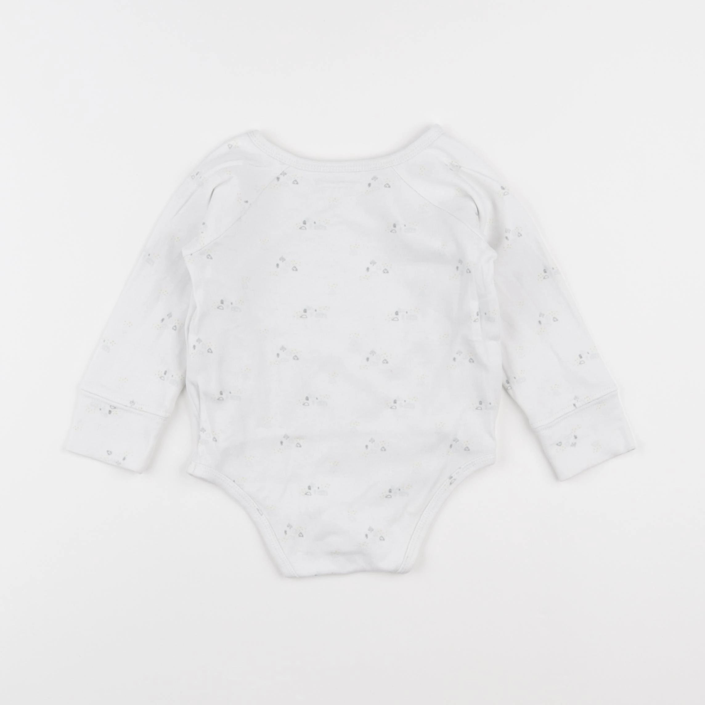Vertbaudet - body blanc - 12 mois