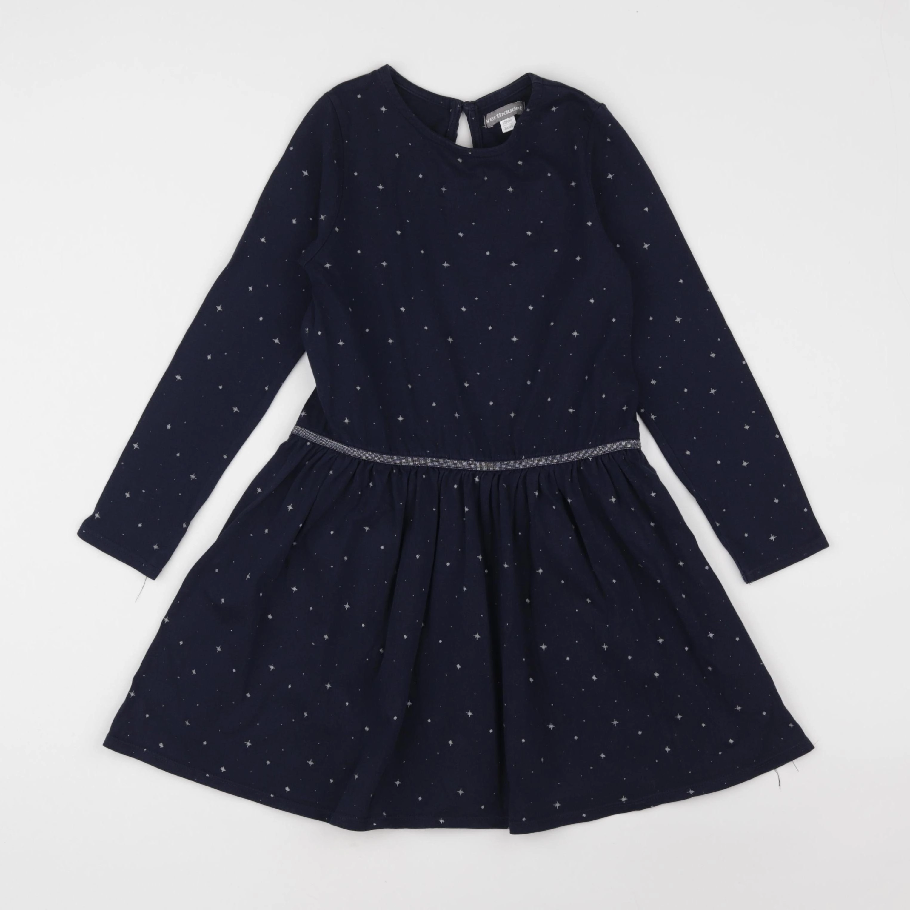 Vertbaudet - robe bleu - 7 ans
