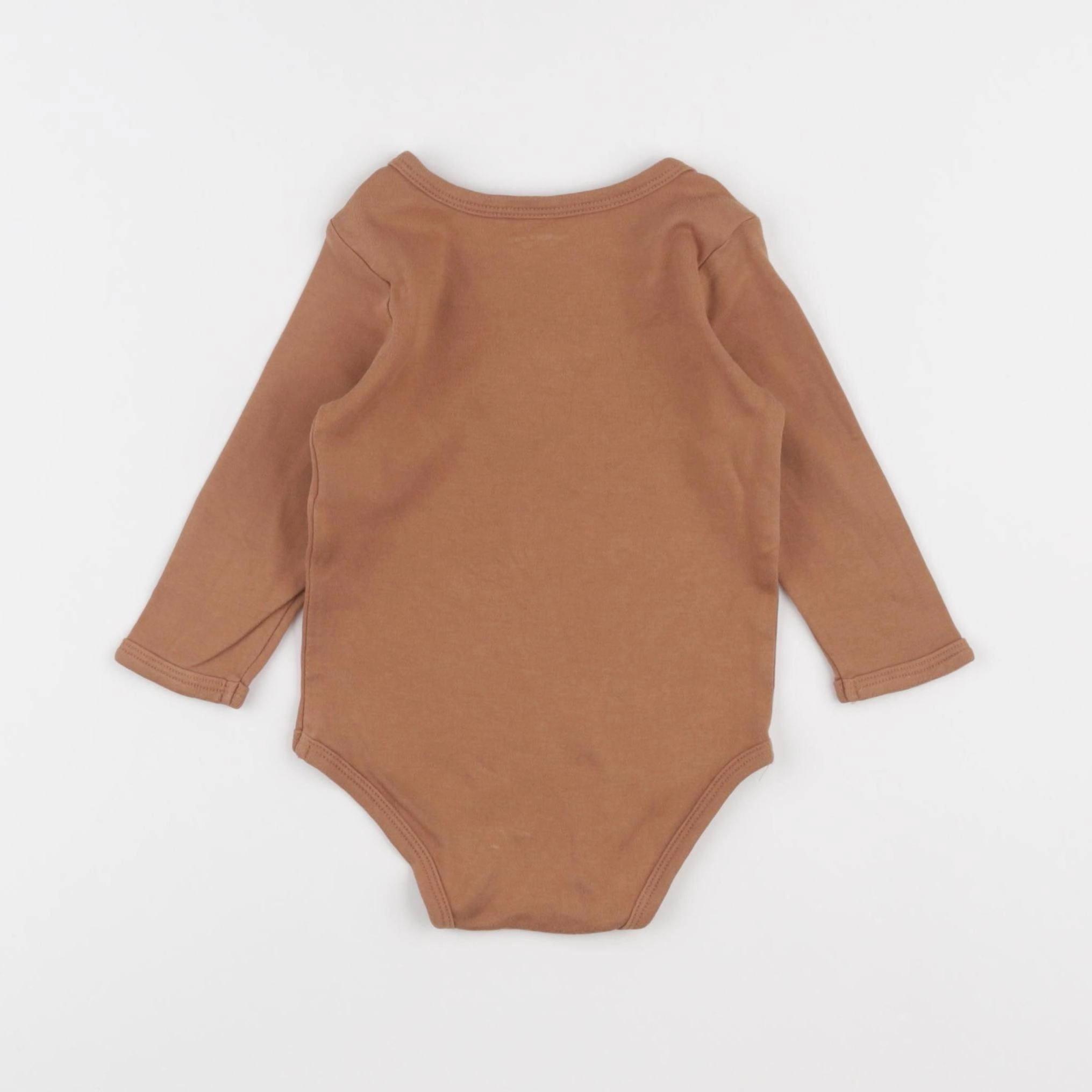 Vertbaudet - body marron - 12 mois