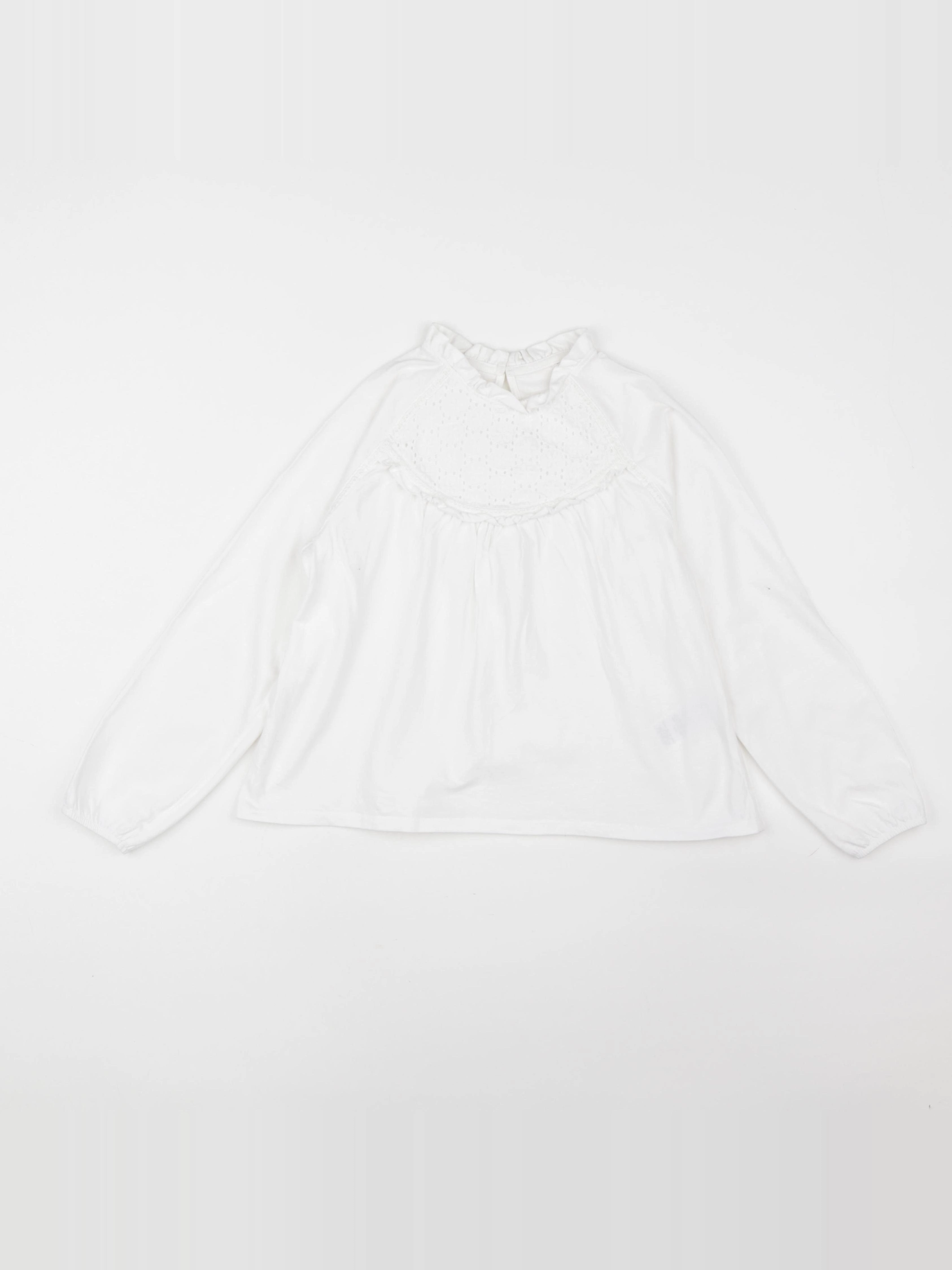 Vertbaudet - blouse blanc - 8 ans