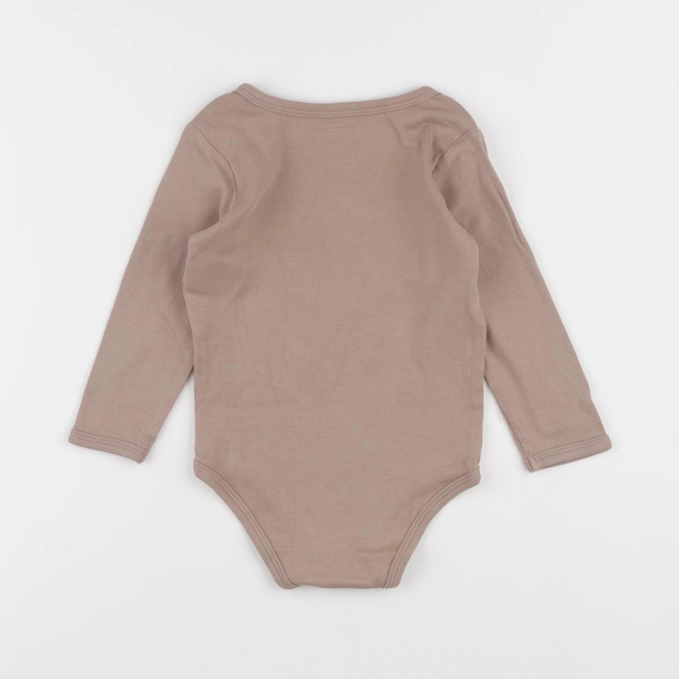 Vertbaudet - body marron - 24 mois