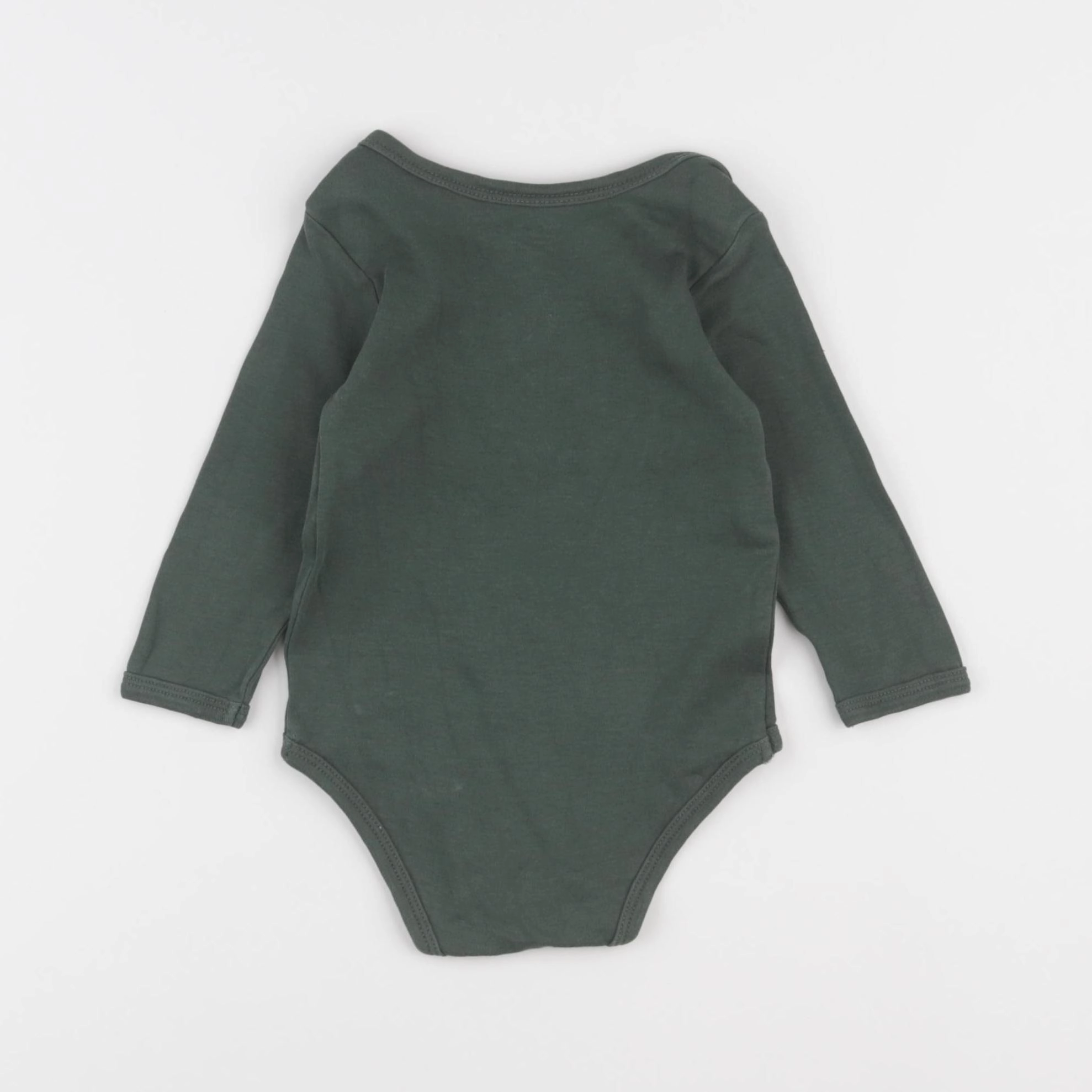 Vertbaudet - body vert - 12 mois