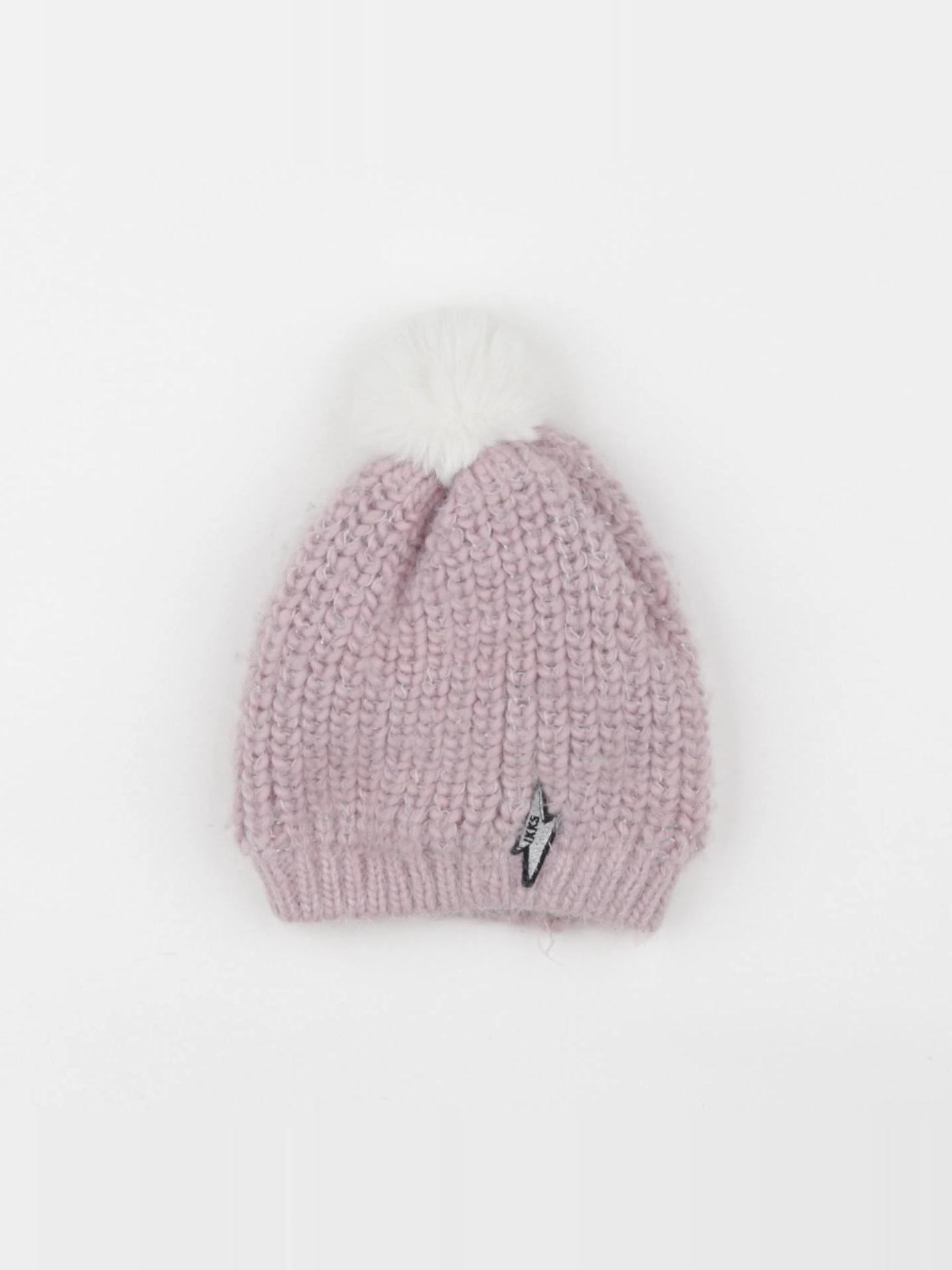 IKKS - bonnet rose - 2/3 ans