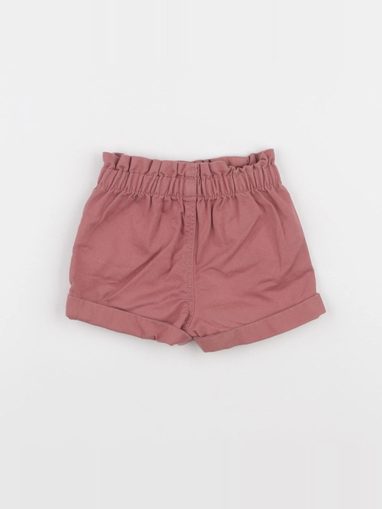 Vertbaudet - short rose - 12 mois