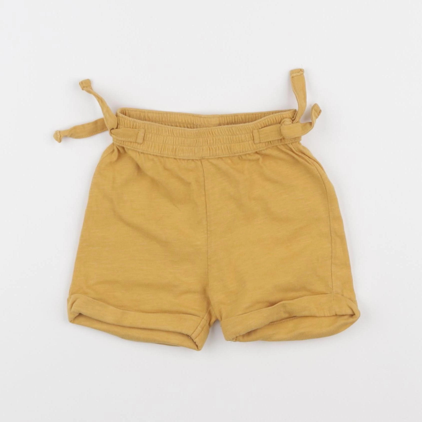 Vertbaudet - short jaune - 18 mois