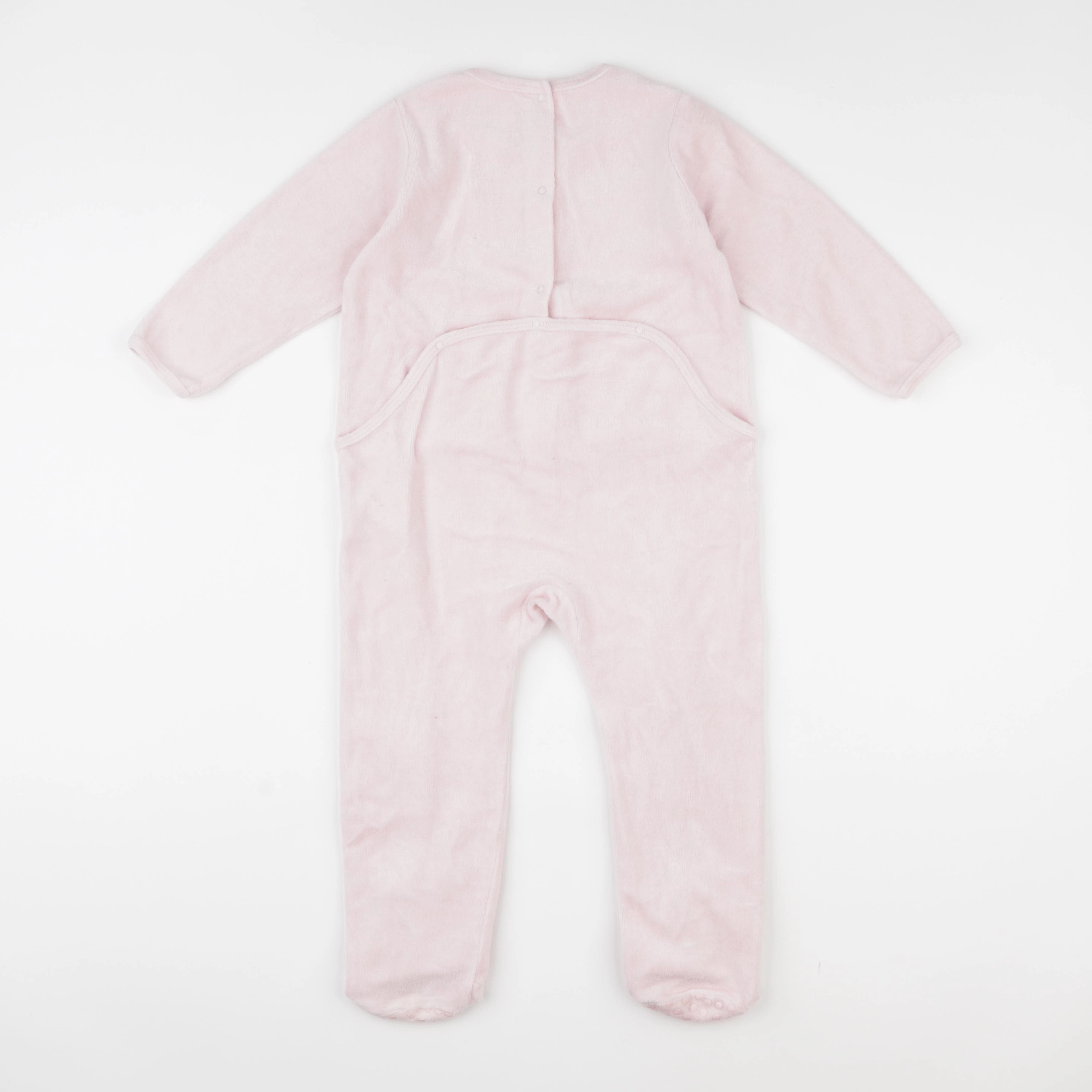 Vertbaudet - pyjama velours rose - 3 ans