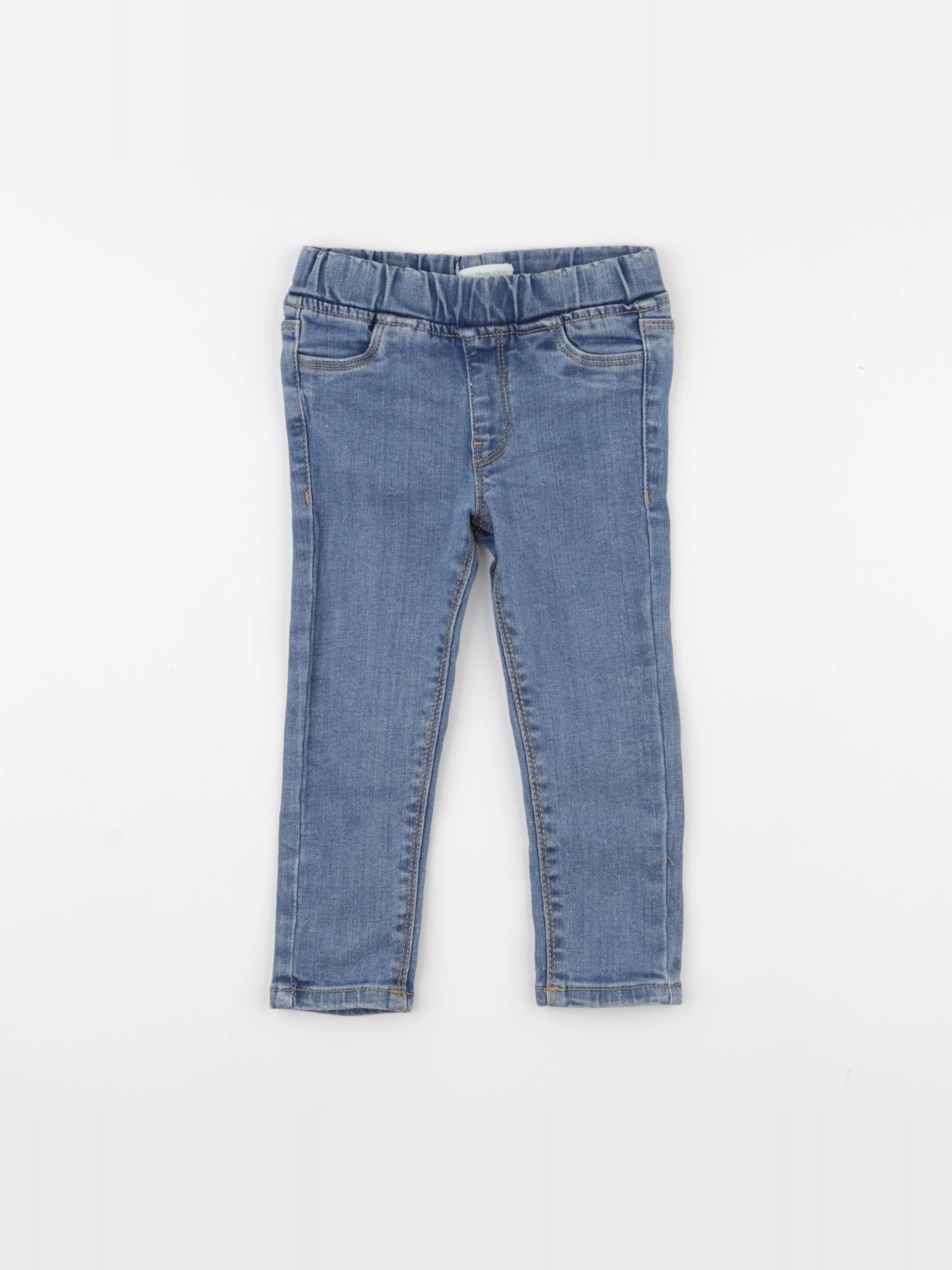 Vertbaudet - jegging bleu - 2 ans