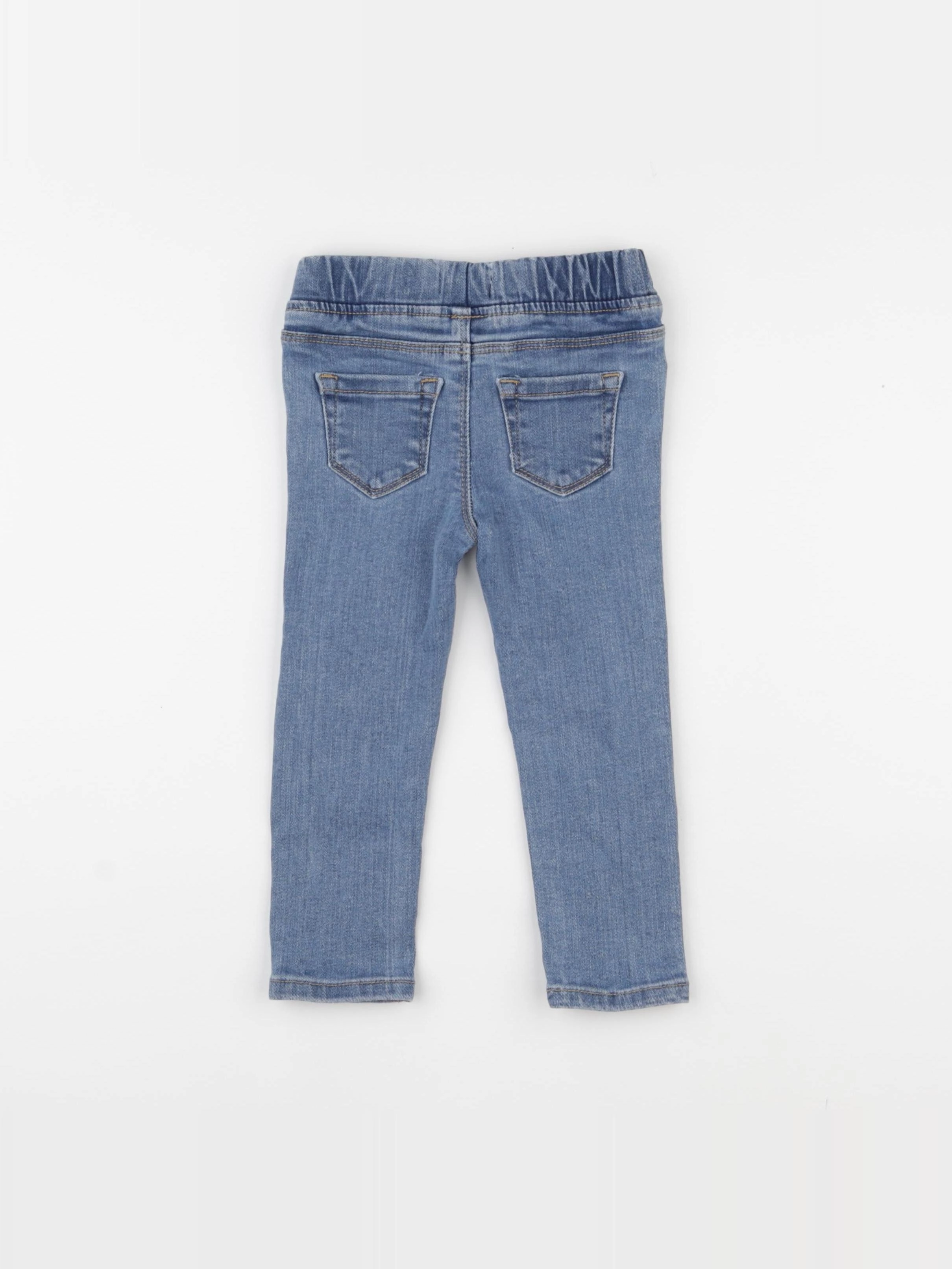 Vertbaudet - jegging bleu - 2 ans