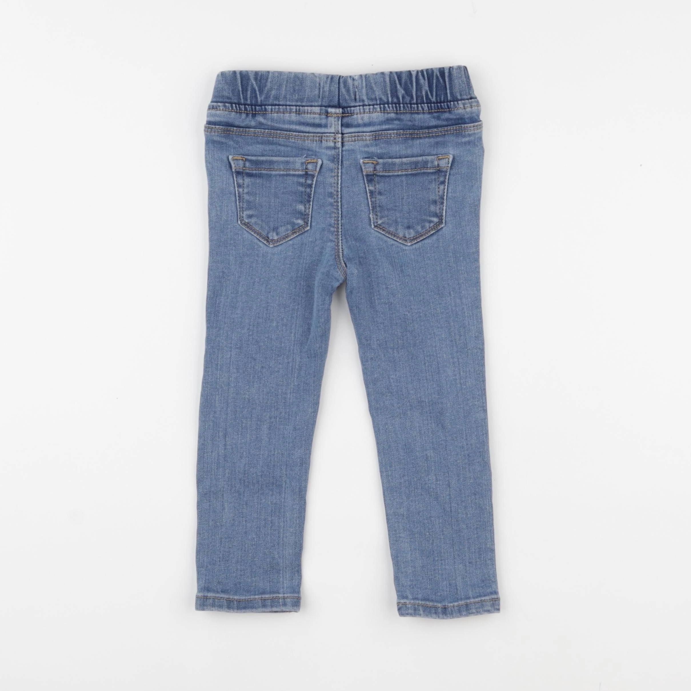 Vertbaudet - jegging bleu - 2 ans
