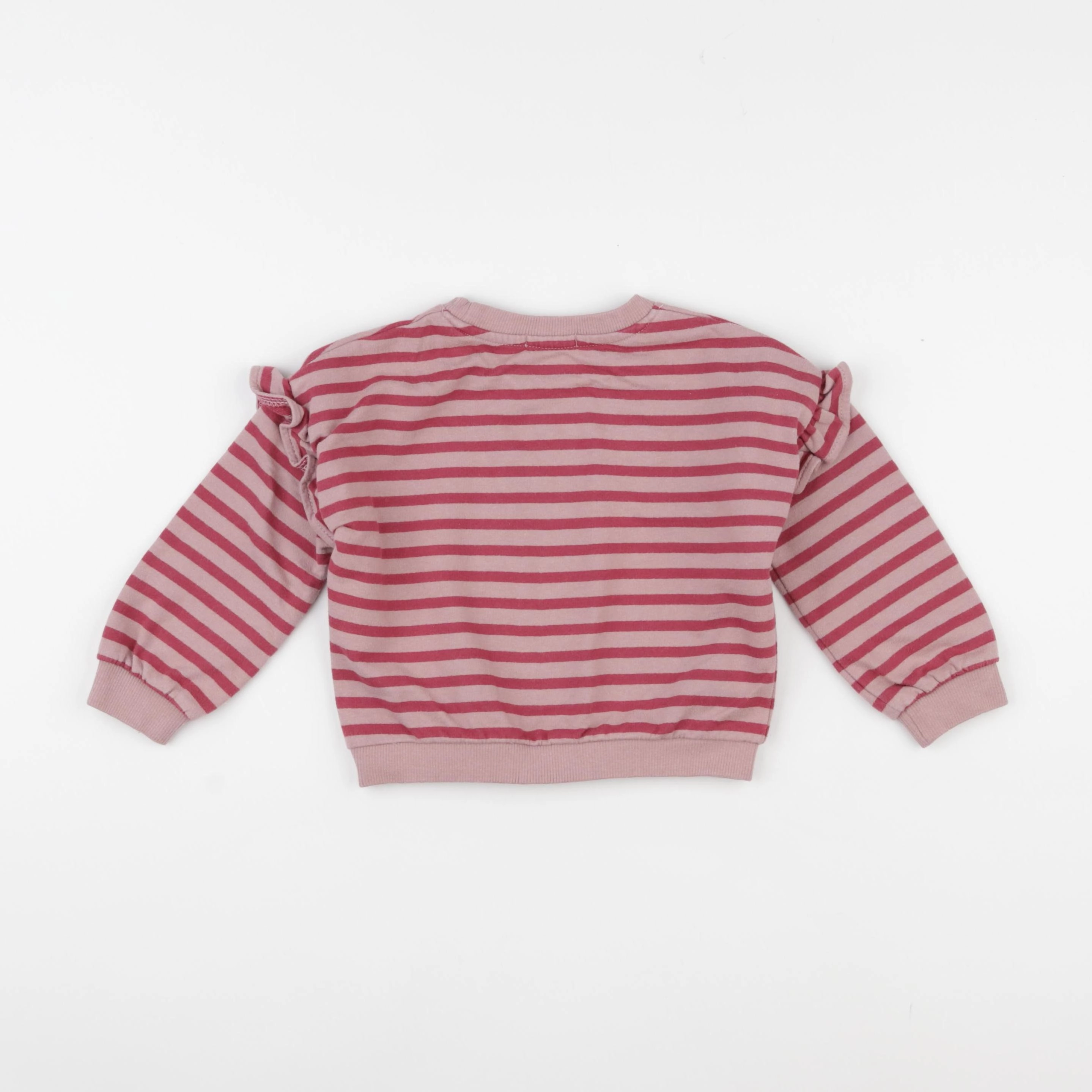 Vertbaudet - sweat rose - 2 ans